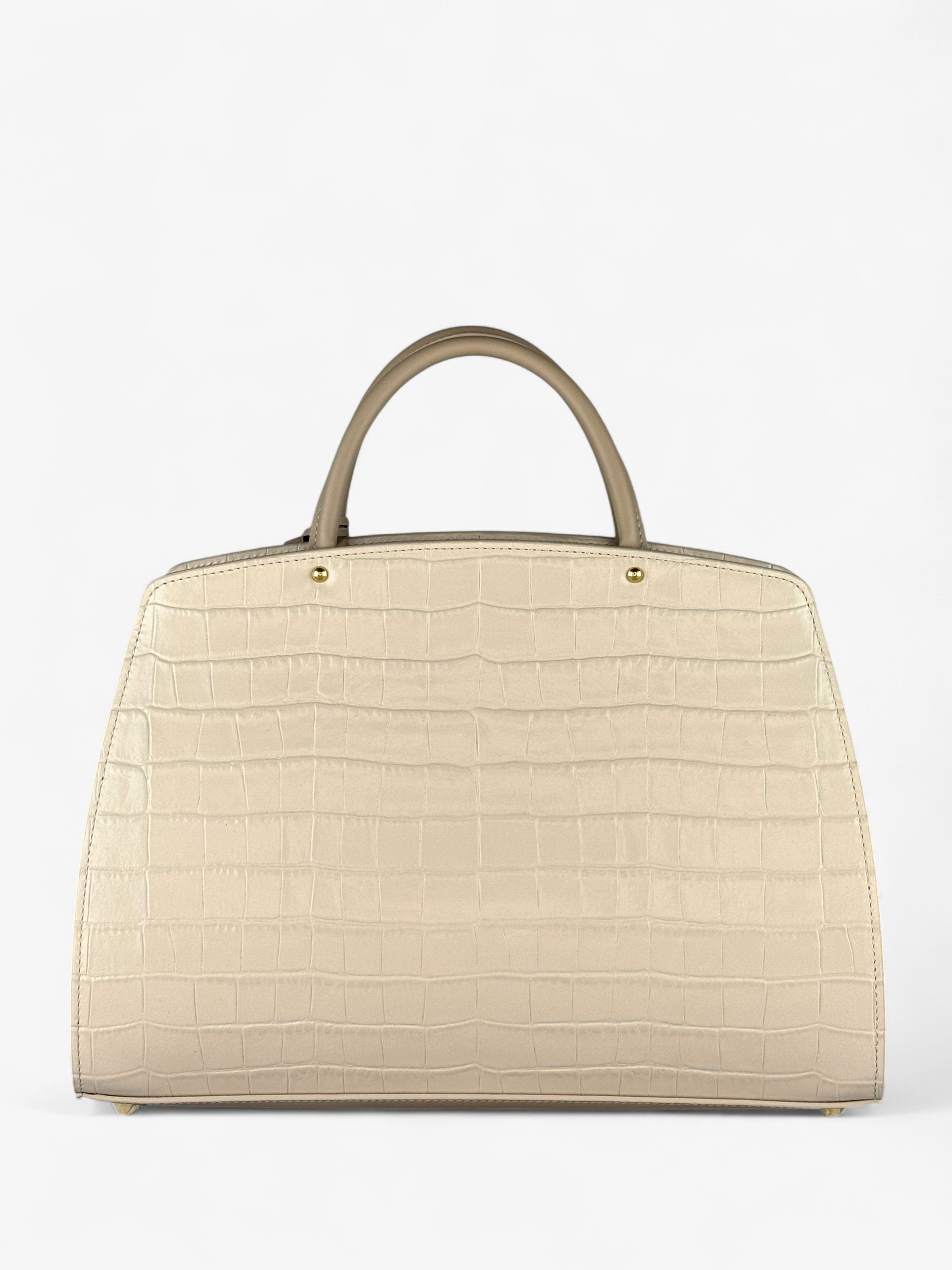 Borsa Ami M Croco Bej