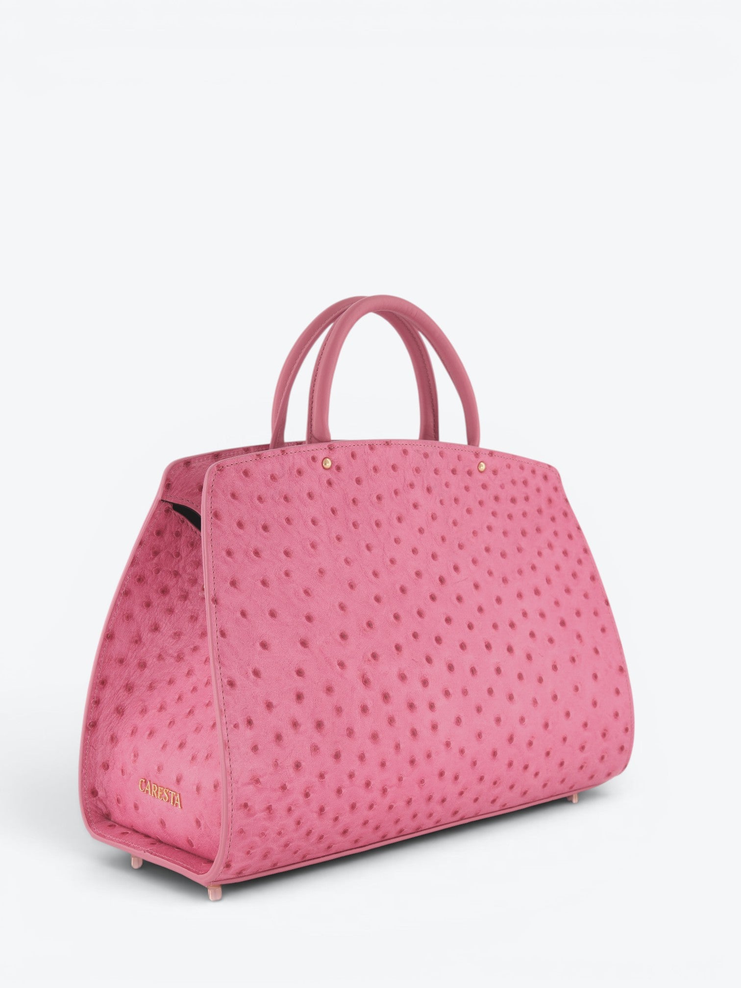 Geantă Ami M Ostrich Pink