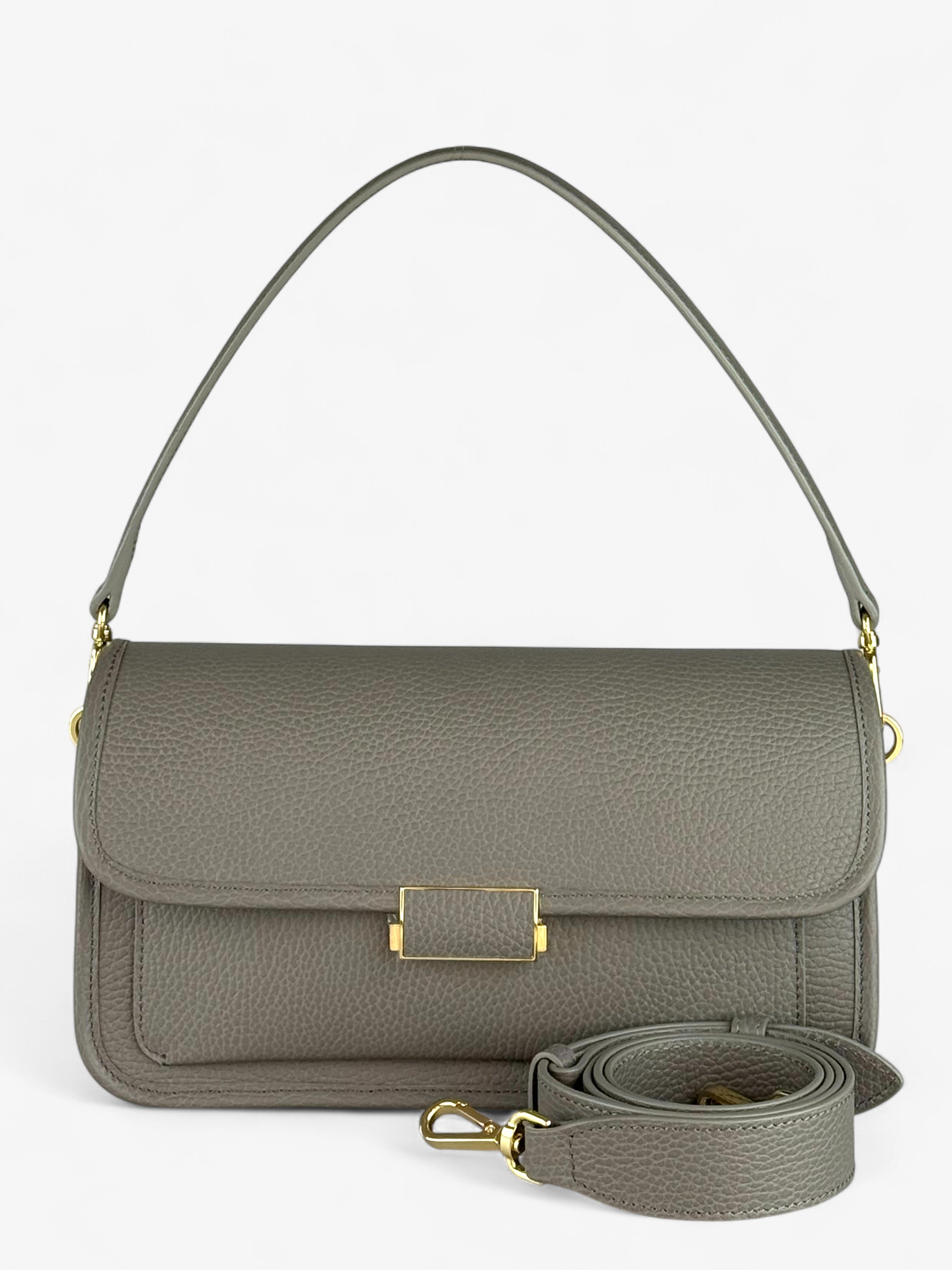 Baguette Grey Bag