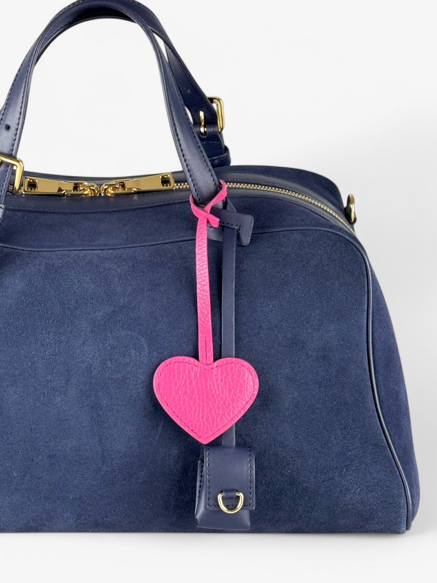 Borsa Jaqueline L Velour Bleomarin