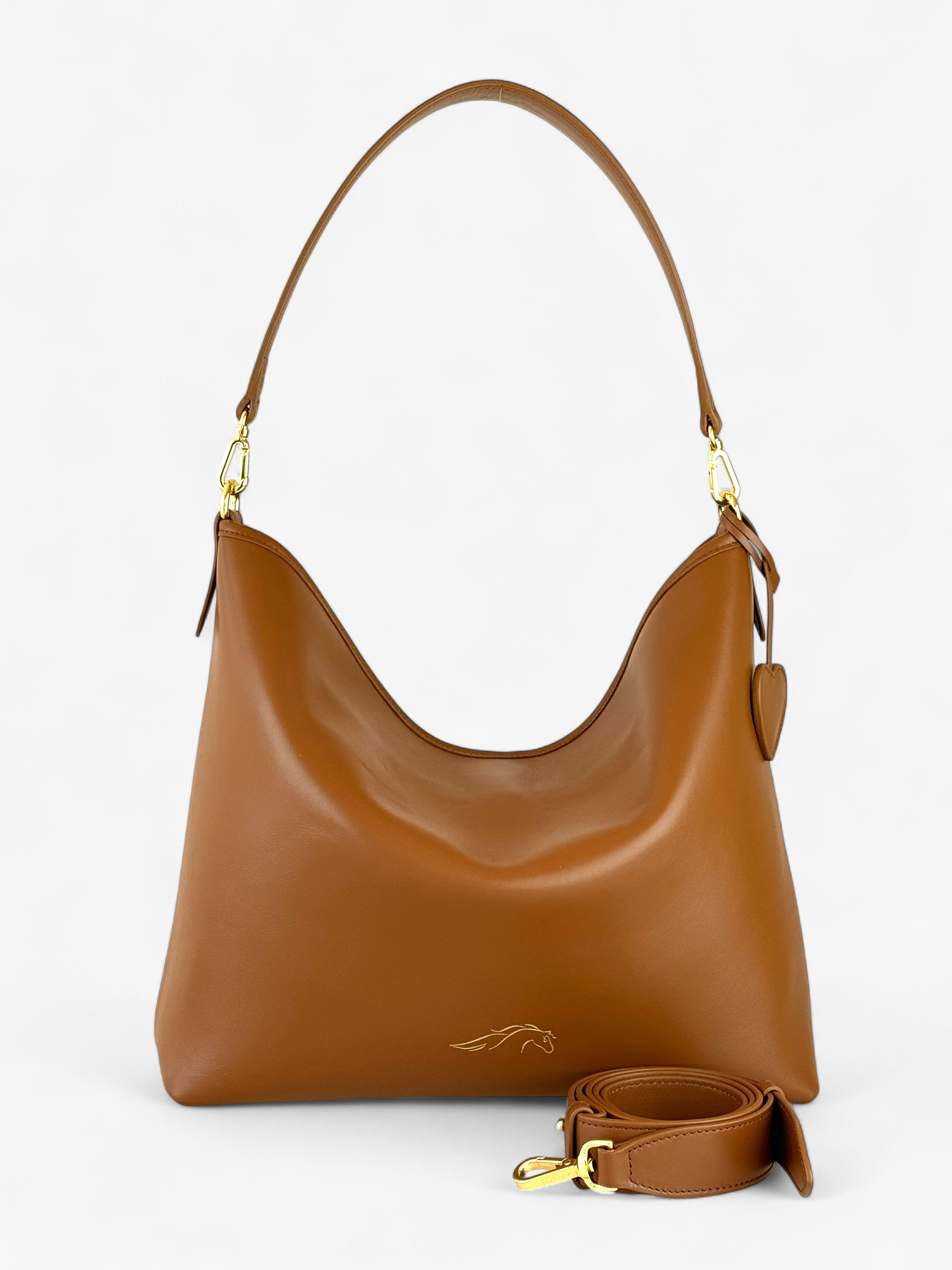Borsa Deva Nappa Cognac