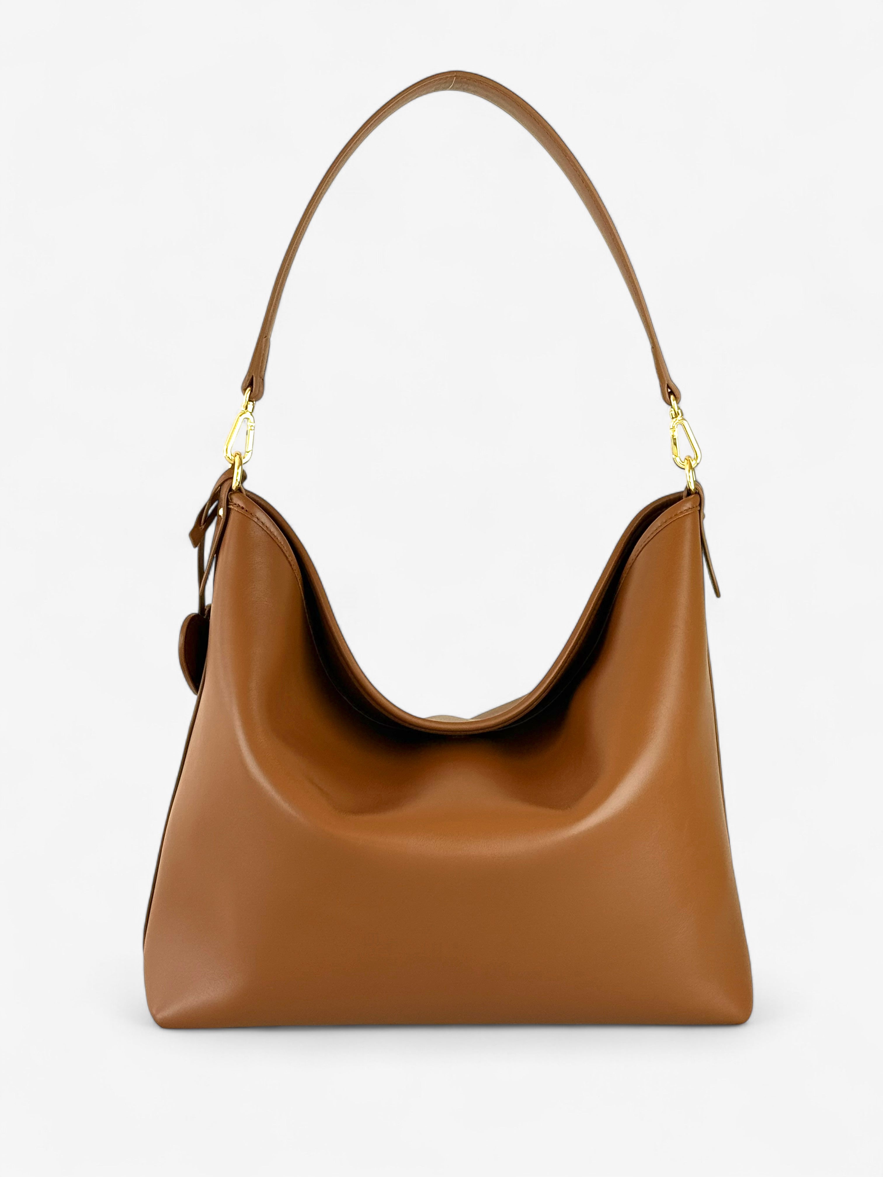 Borsa Deva Nappa Cognac