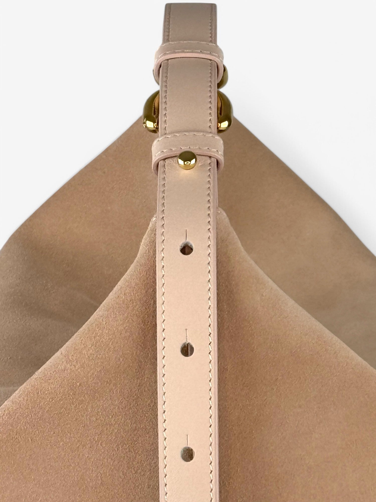 Geantă Chloe Velour Lotus