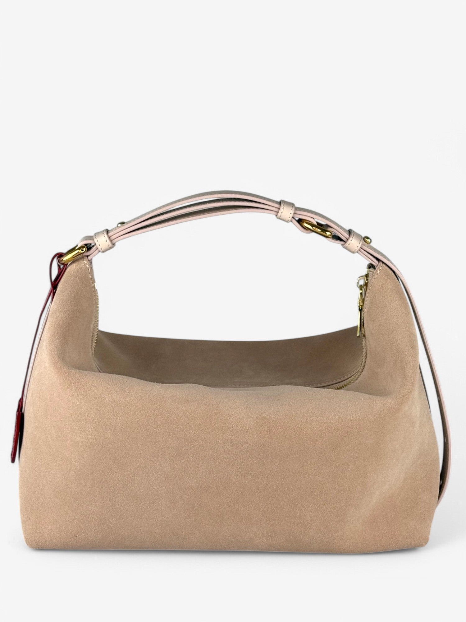 Geantă Chloe Velour Lotus