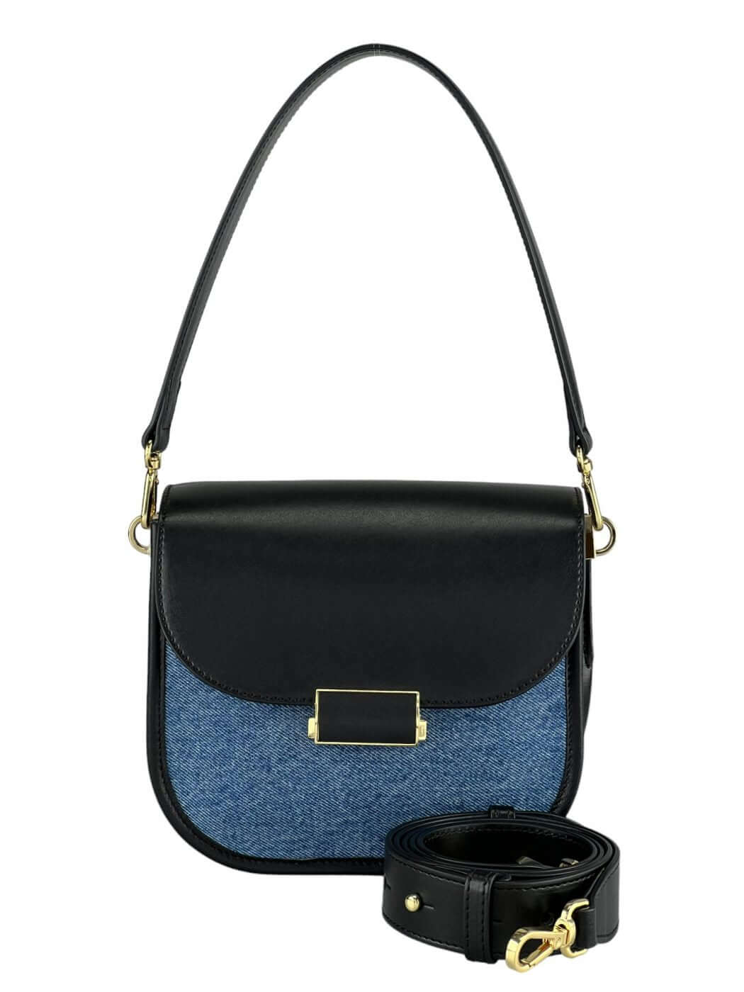 Geantă Gia Denim Black SS24