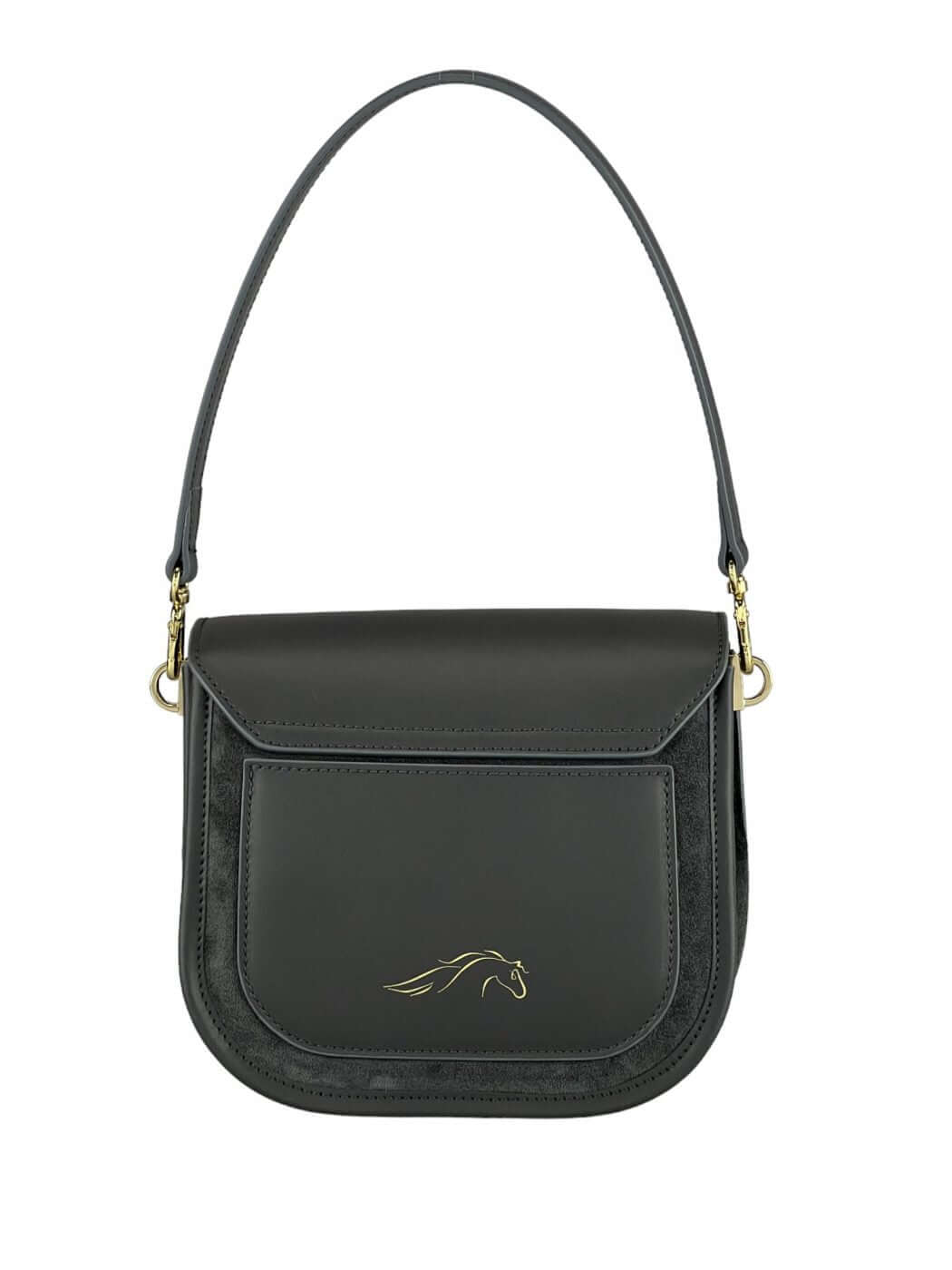 Geantă Gia Velour Dark Grey SS24