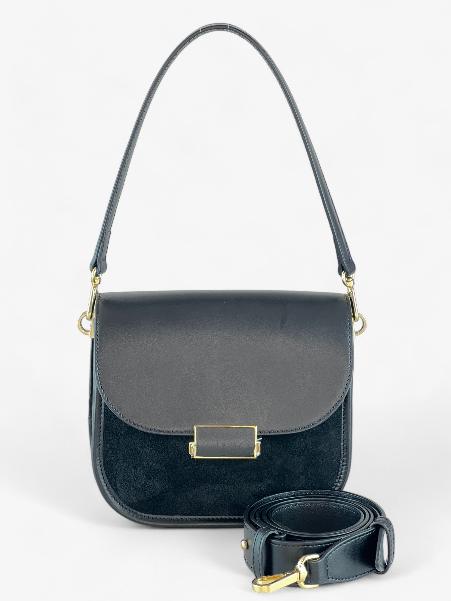 Borsa Gia Velour Black SS24