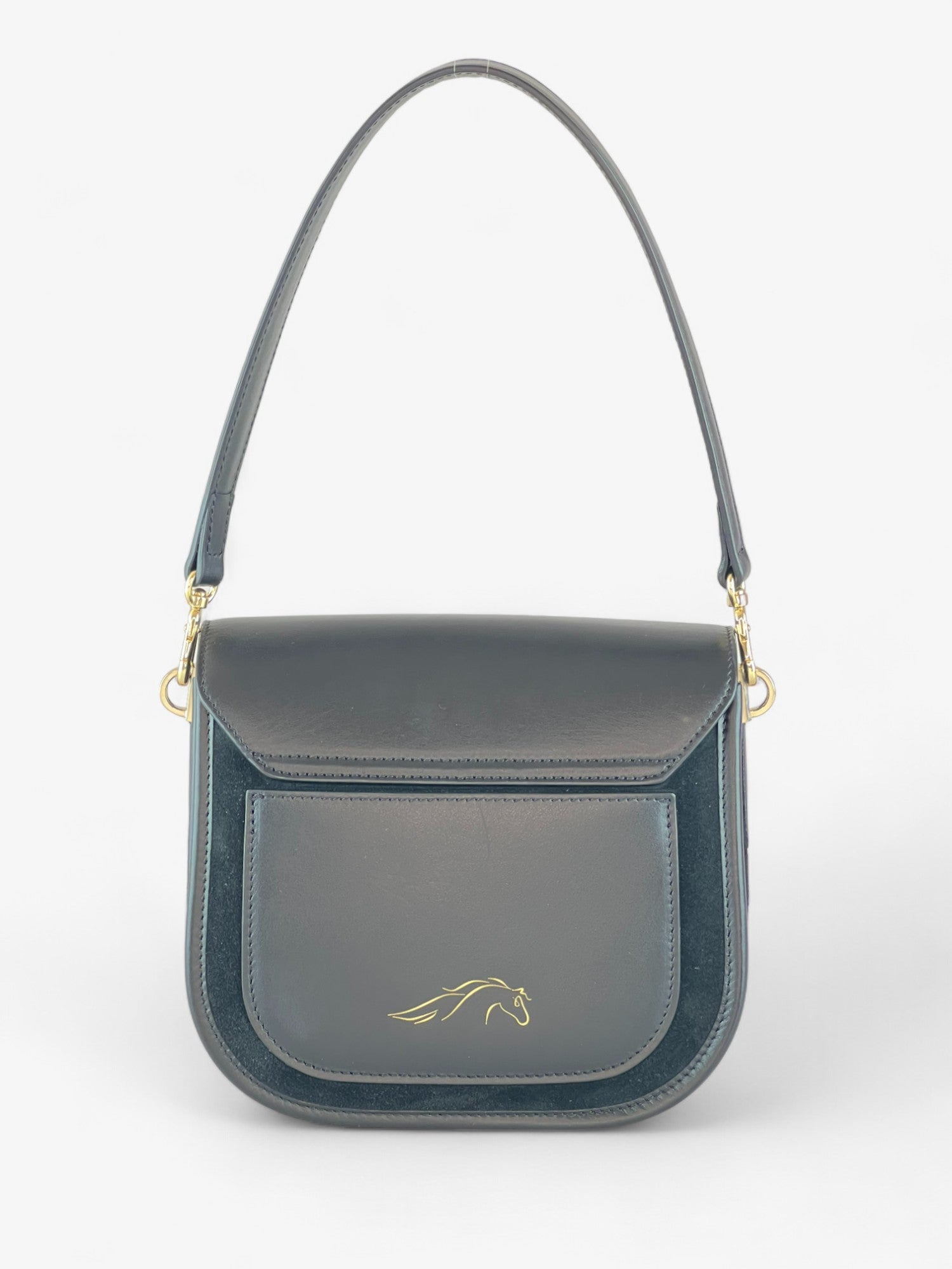 Borsa Gia Velour Black SS24