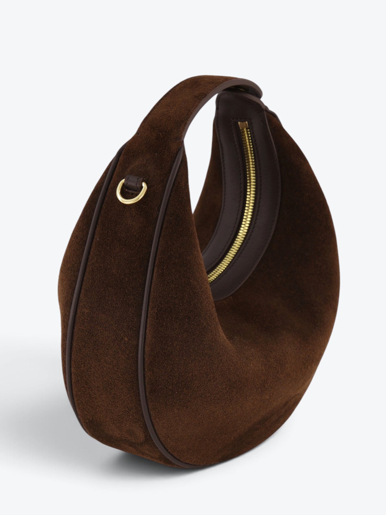 Paris M Velour Ciocolate Bag