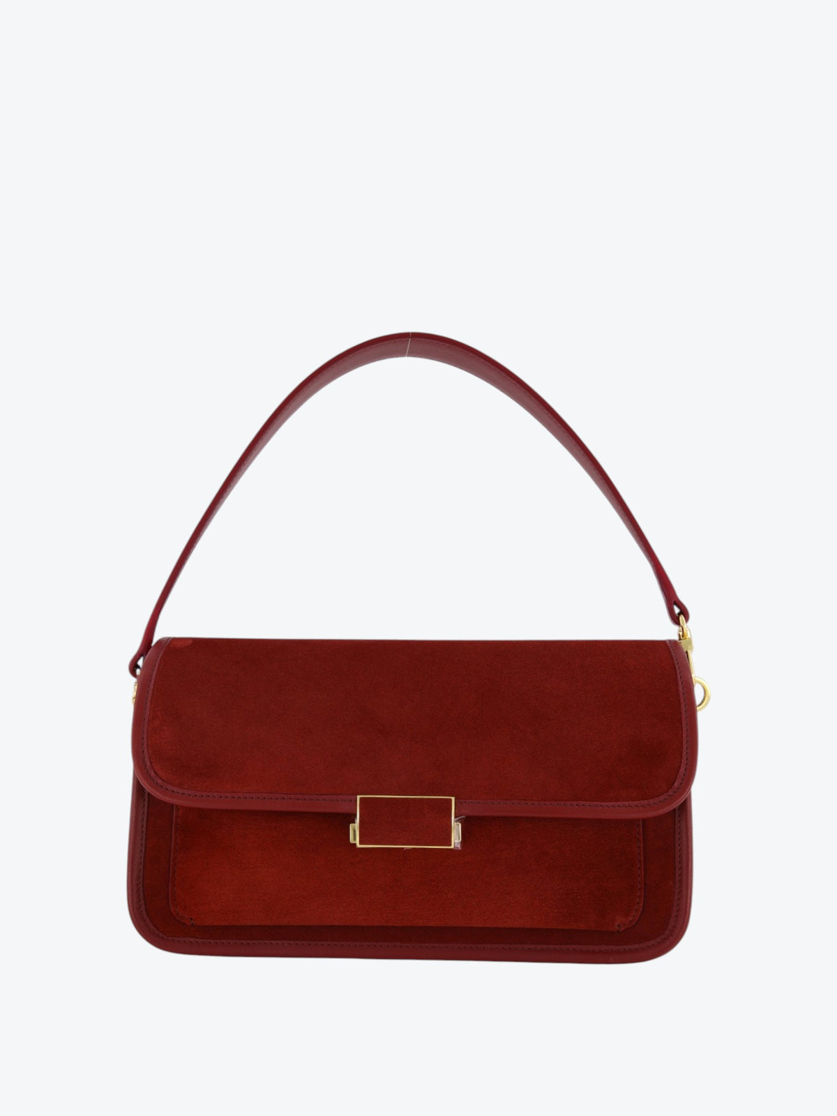 Borsa Baguette Bordeaux Velour