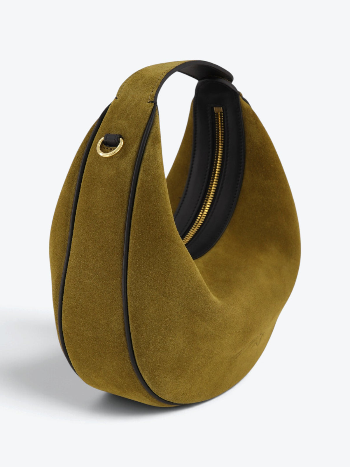 Paris M Mustard Velour Bag