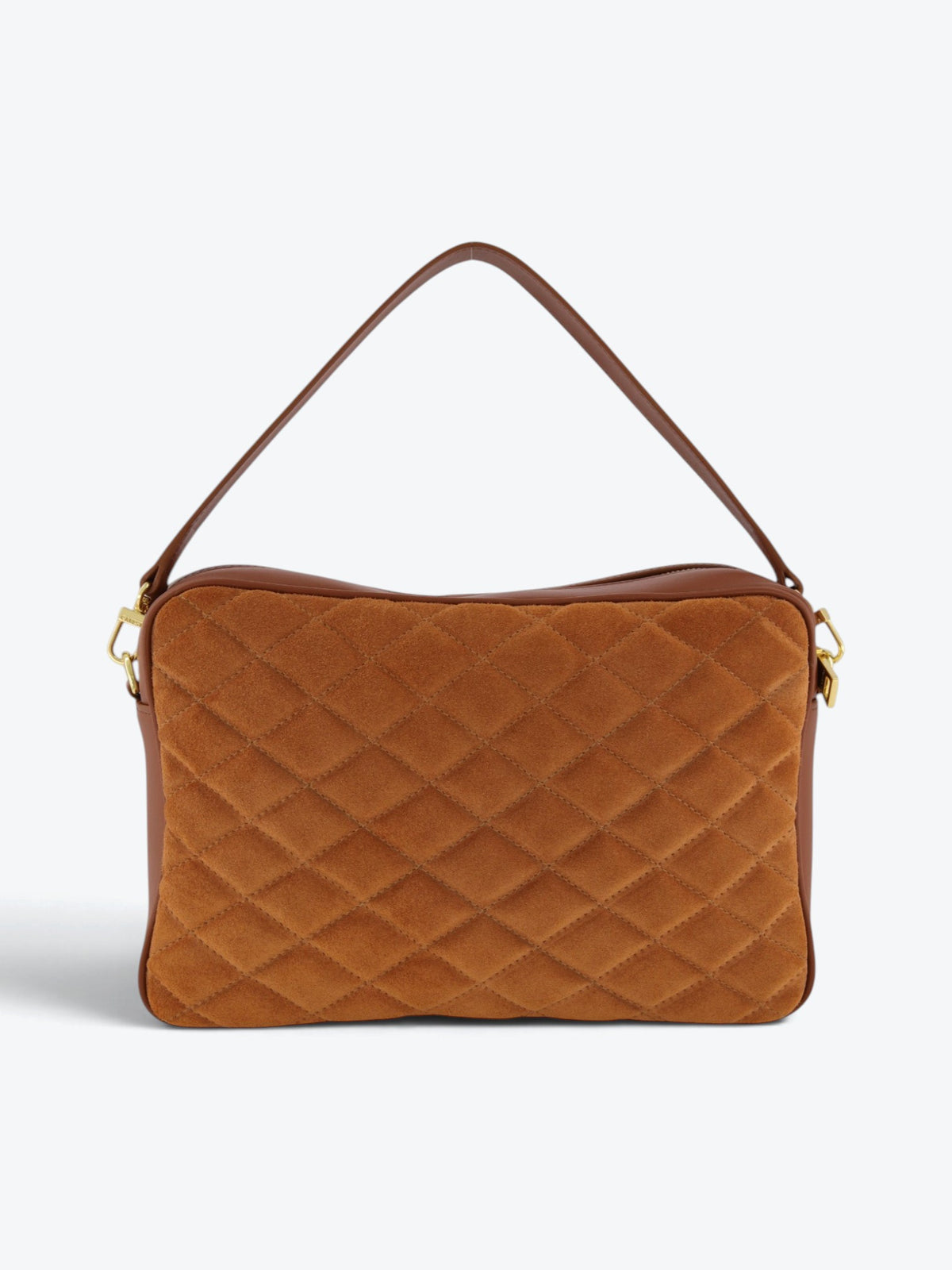 Bag Anda Velour Cognac