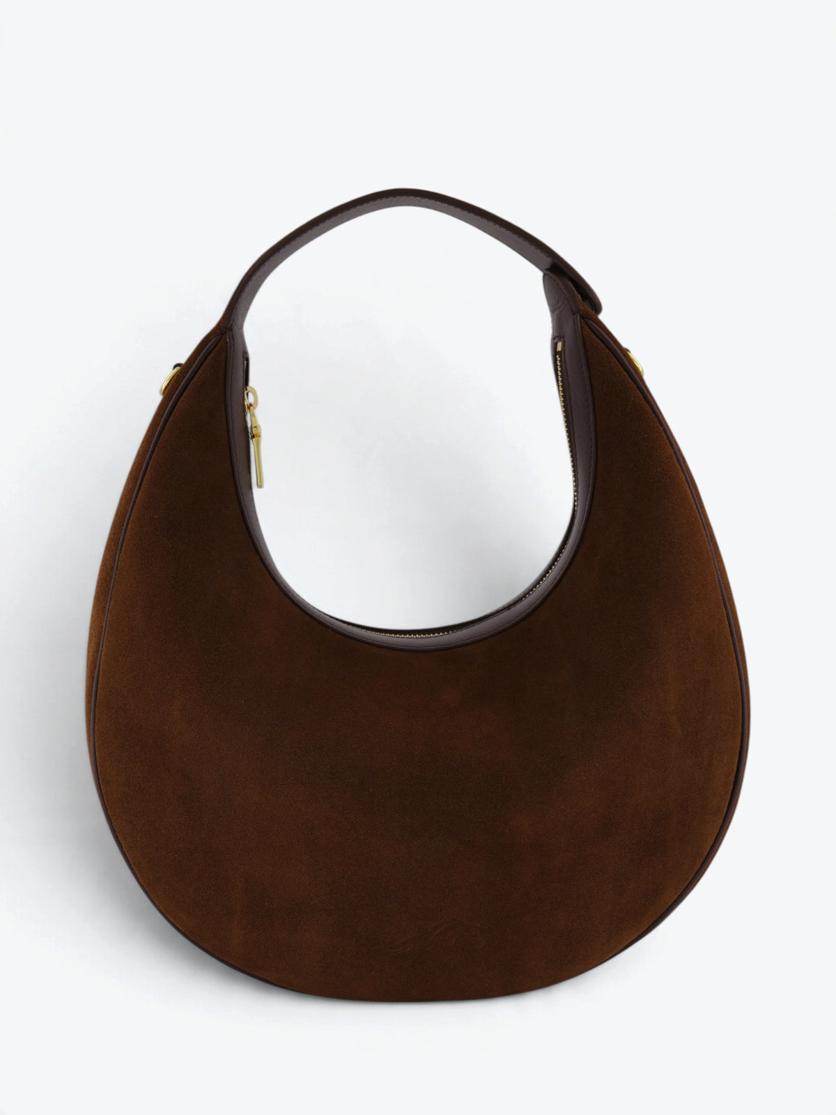 Paris L Velour Ciocolate Bag