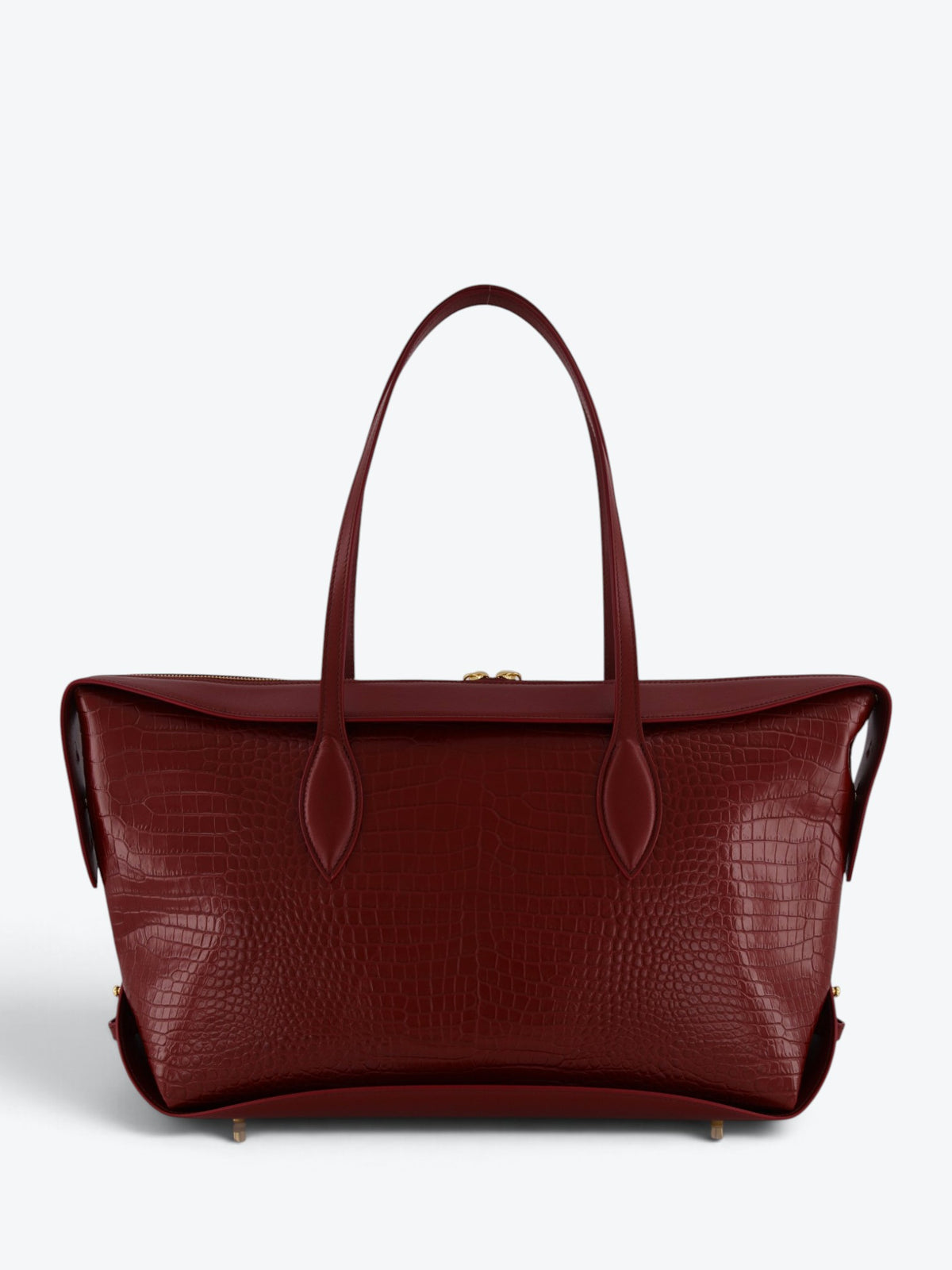 Row Bordeaux Croco