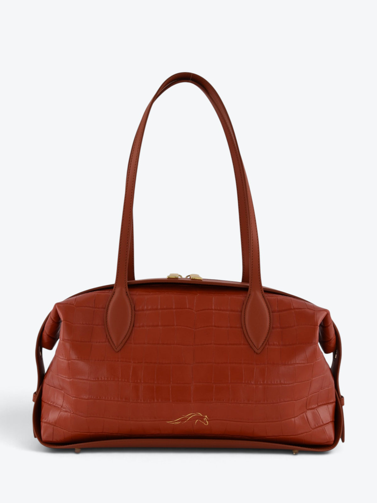 Borsa Row Black Croco