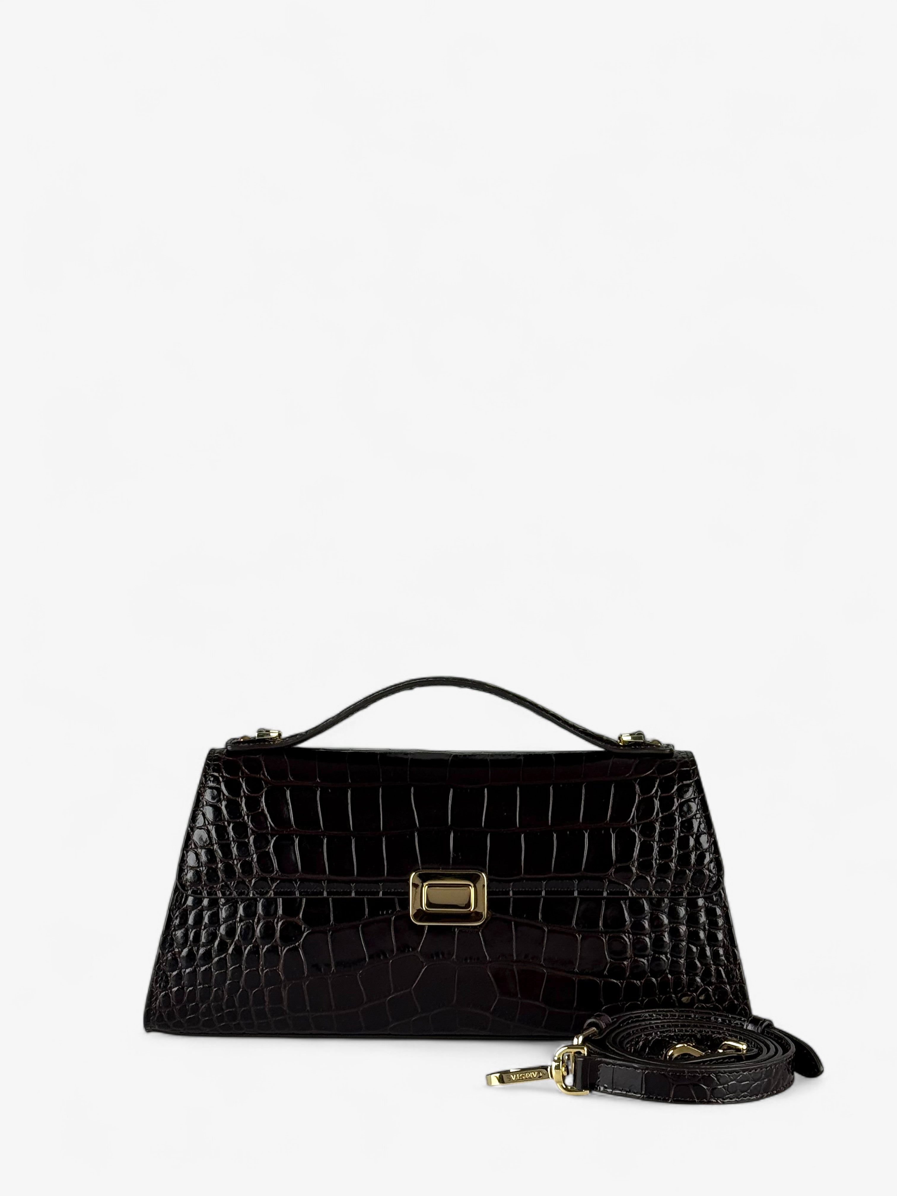 Borsa Stone M Light Grey
