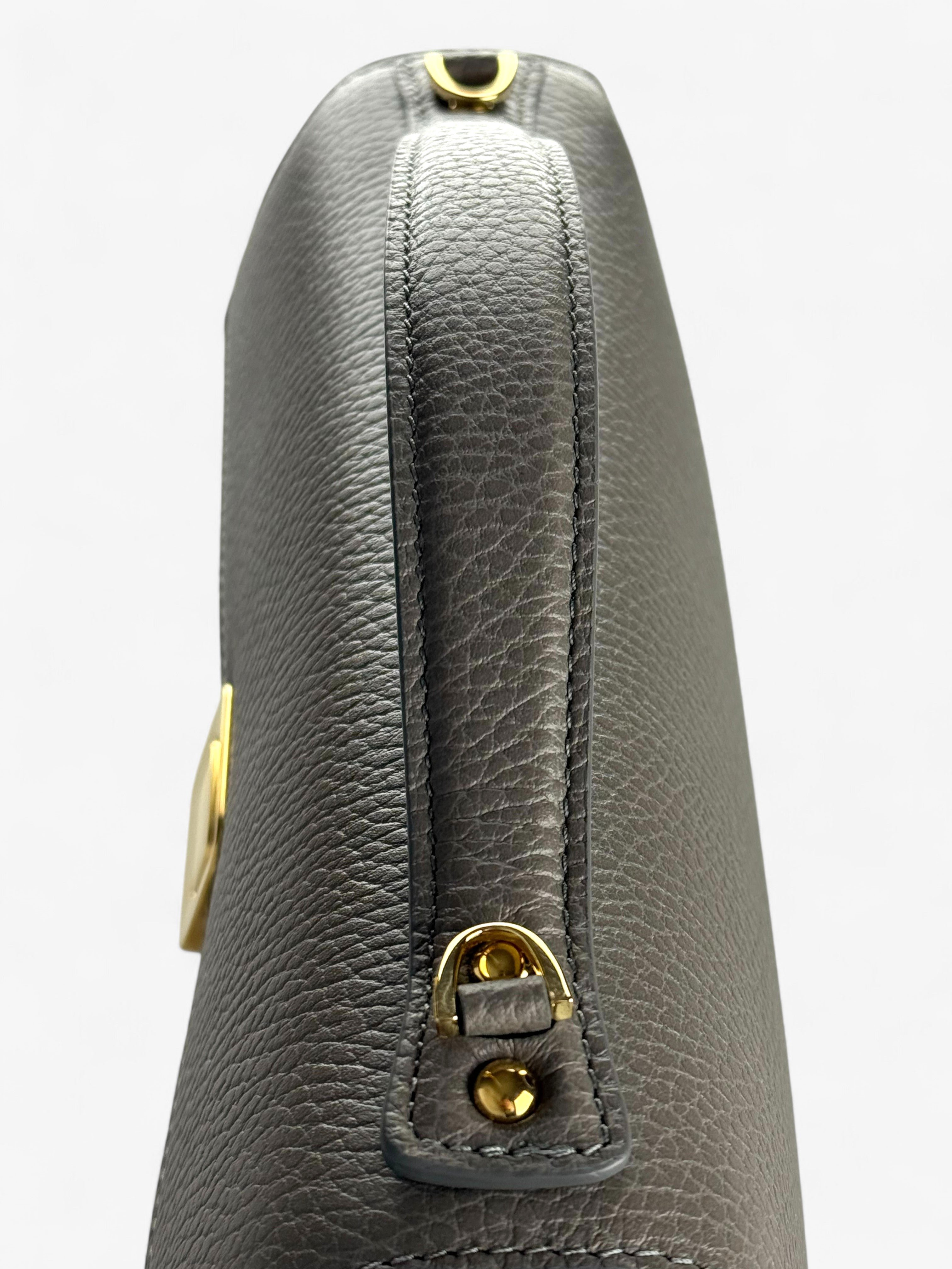 Geantă Theodora M Dark Grey