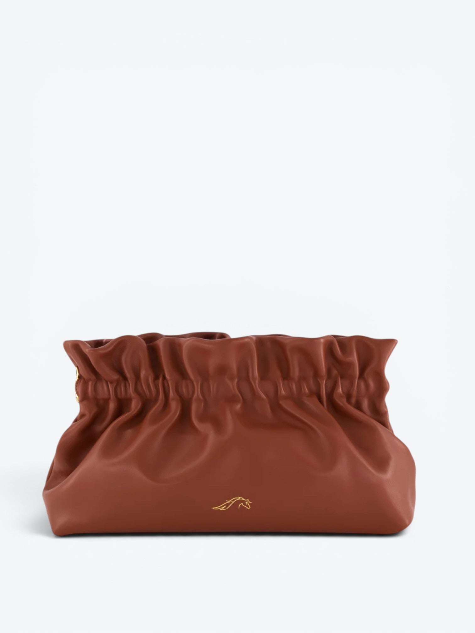 Veil M Cognac Clutch