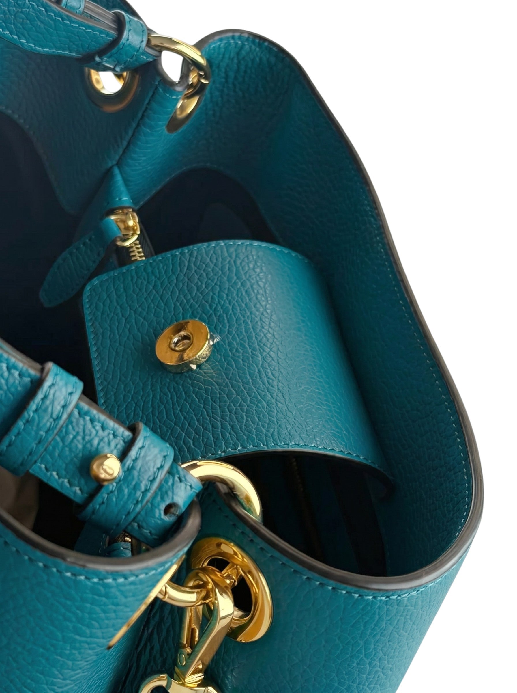 Geantă Alice L Turquoise