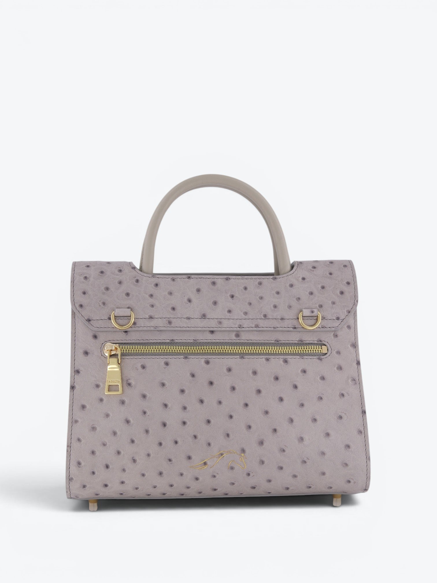Chanté 27 Ostrich Light Grey Limited Edition