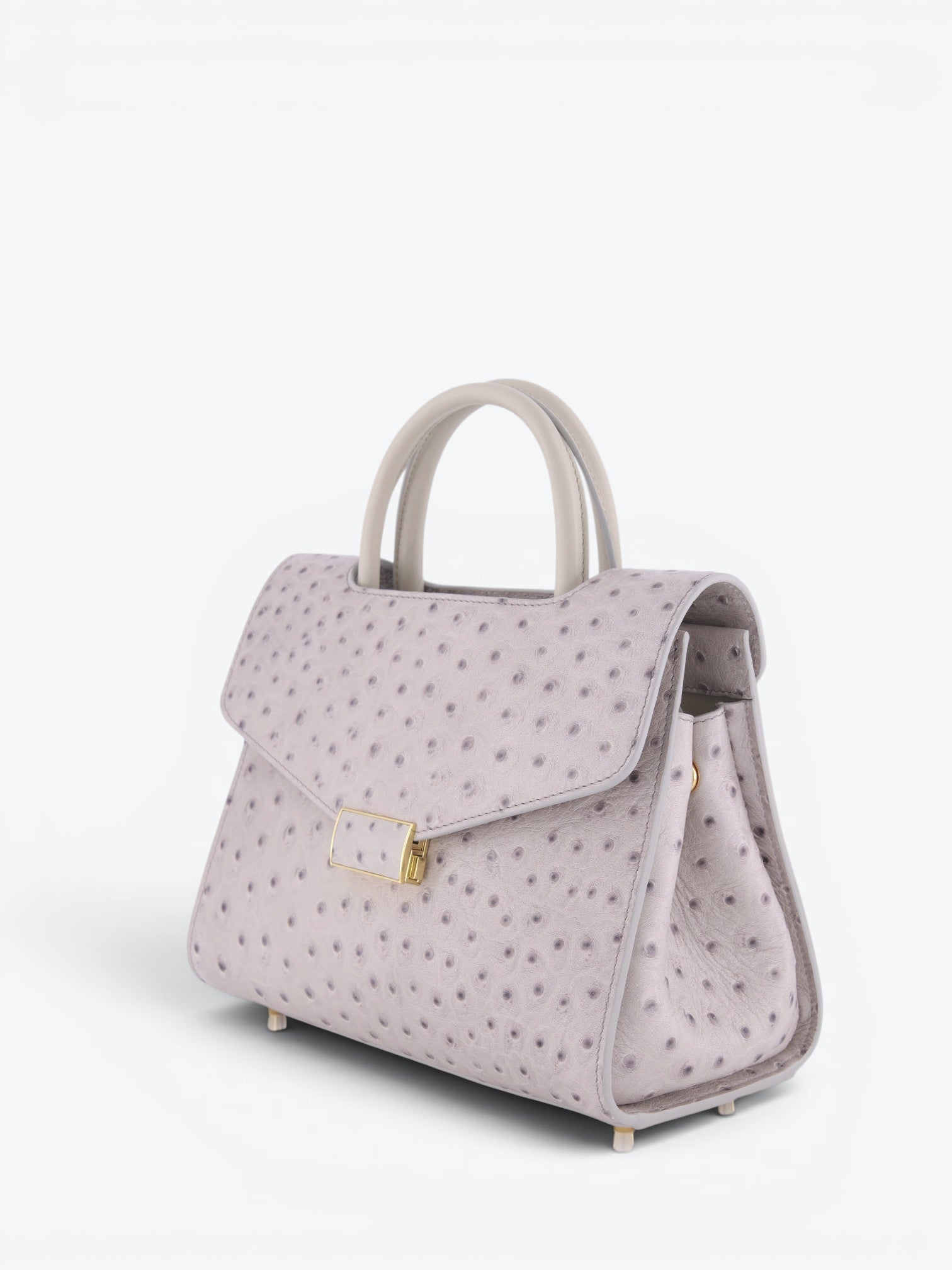 Chanté 27 Ostrich Light Grey Limited Edition