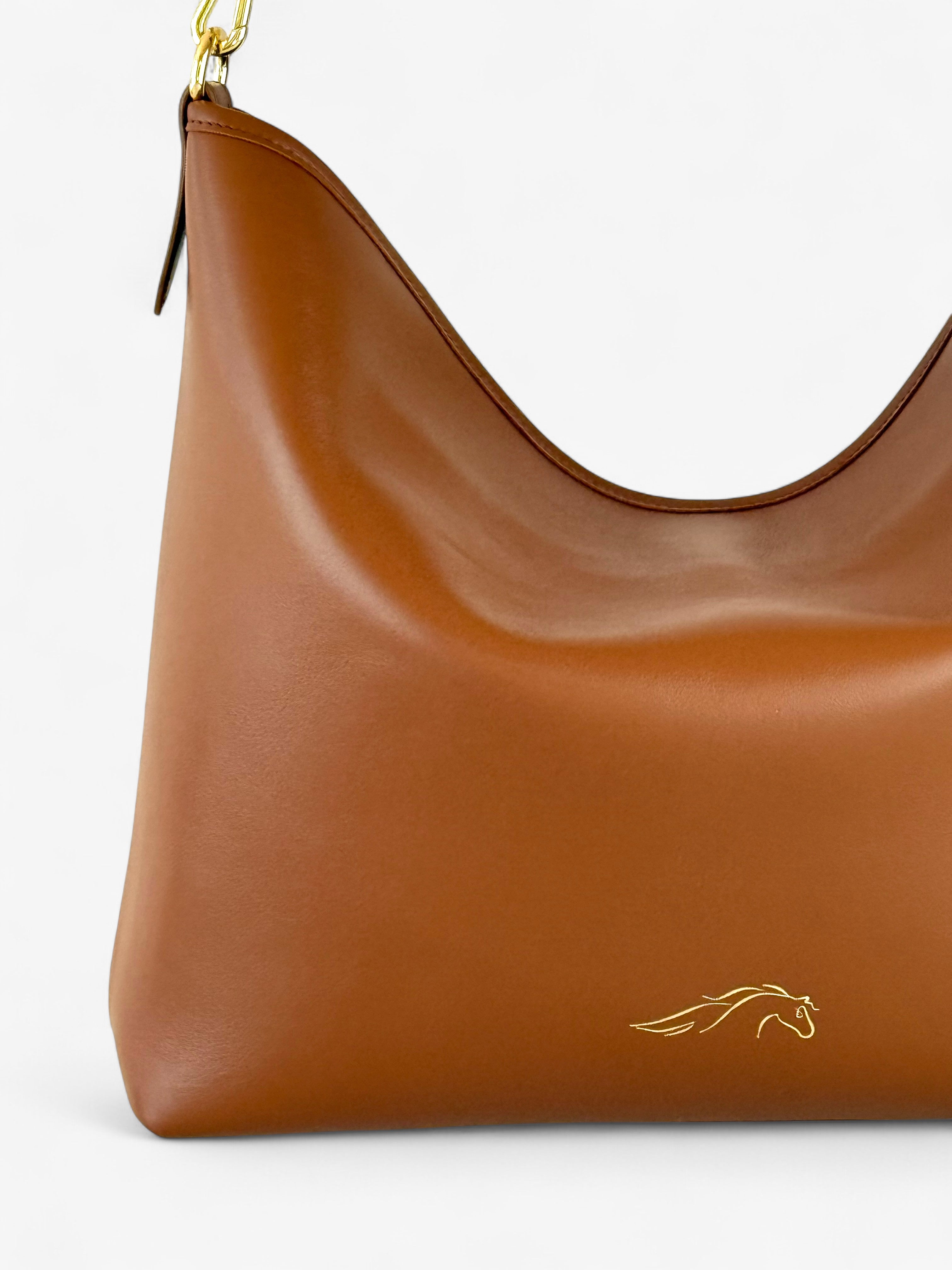 Geantă Deva Nappa Cognac