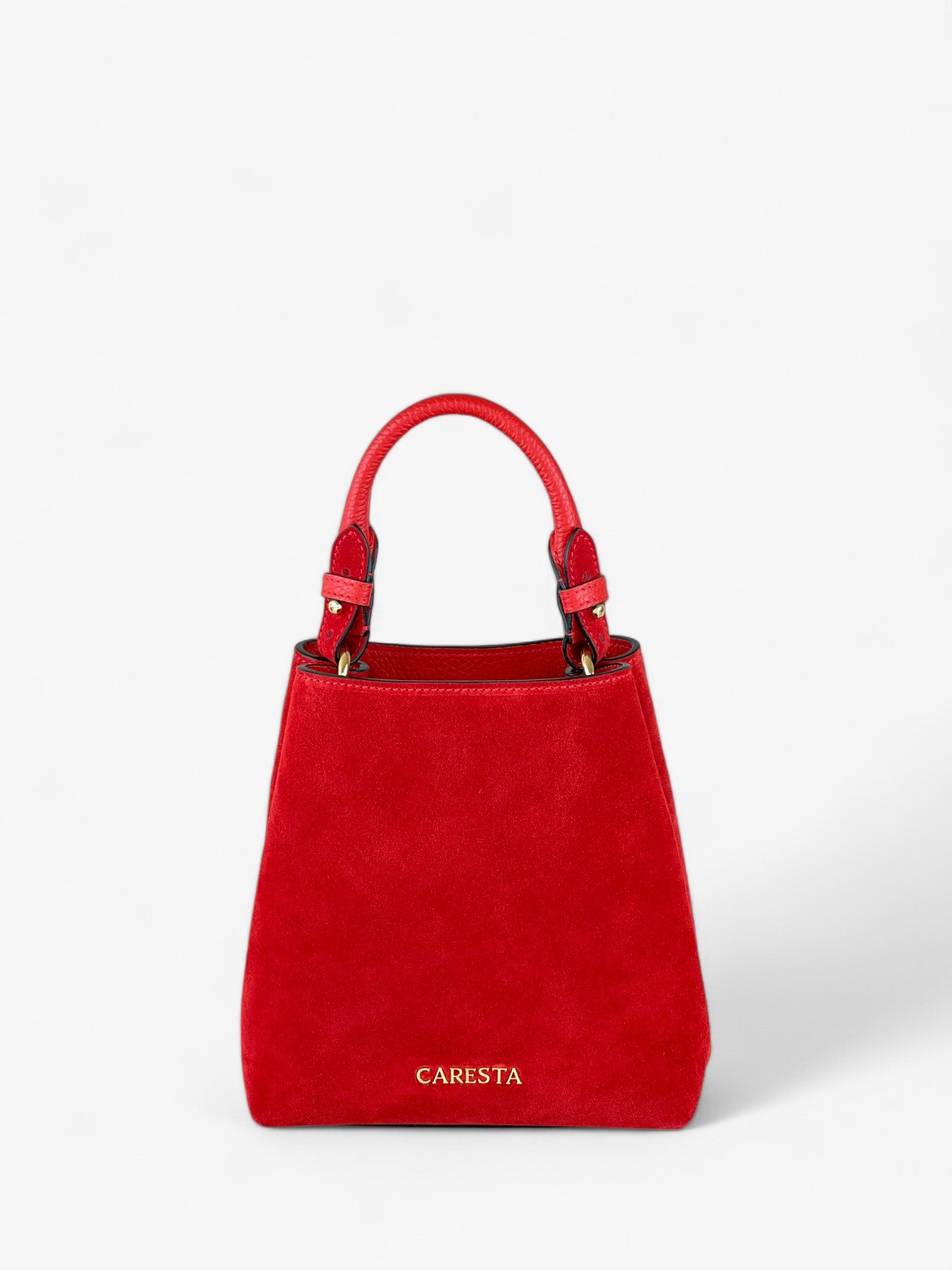 Borsa Alice S Red Velour