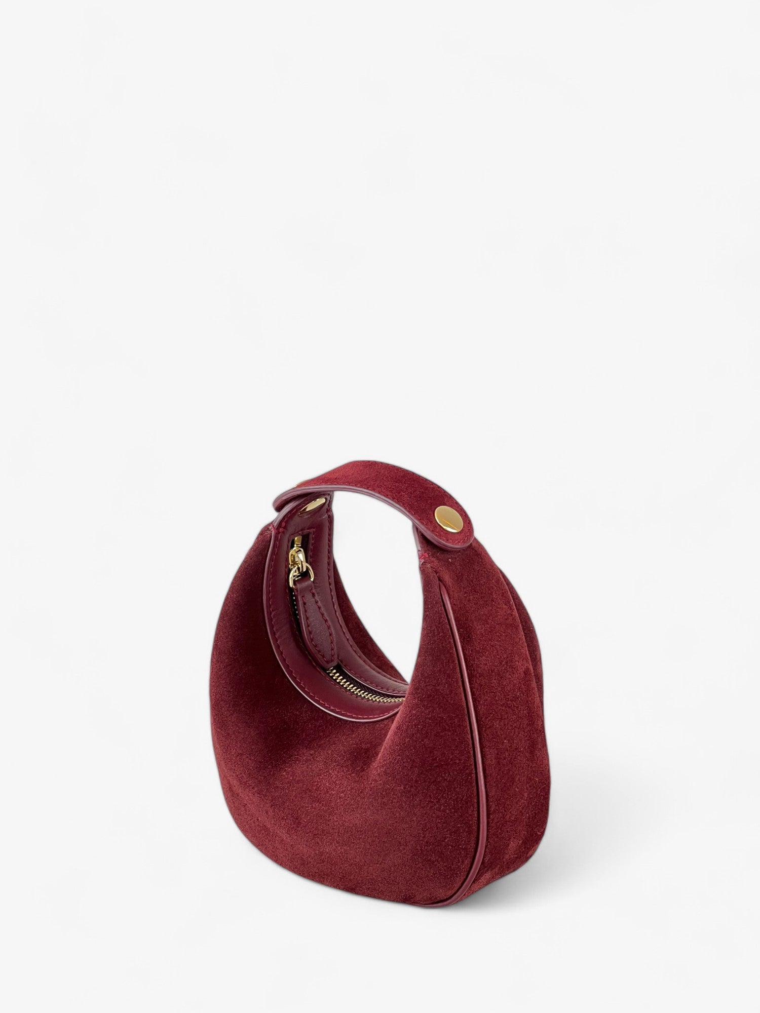 Borsa Paris S Velour Bordeaux