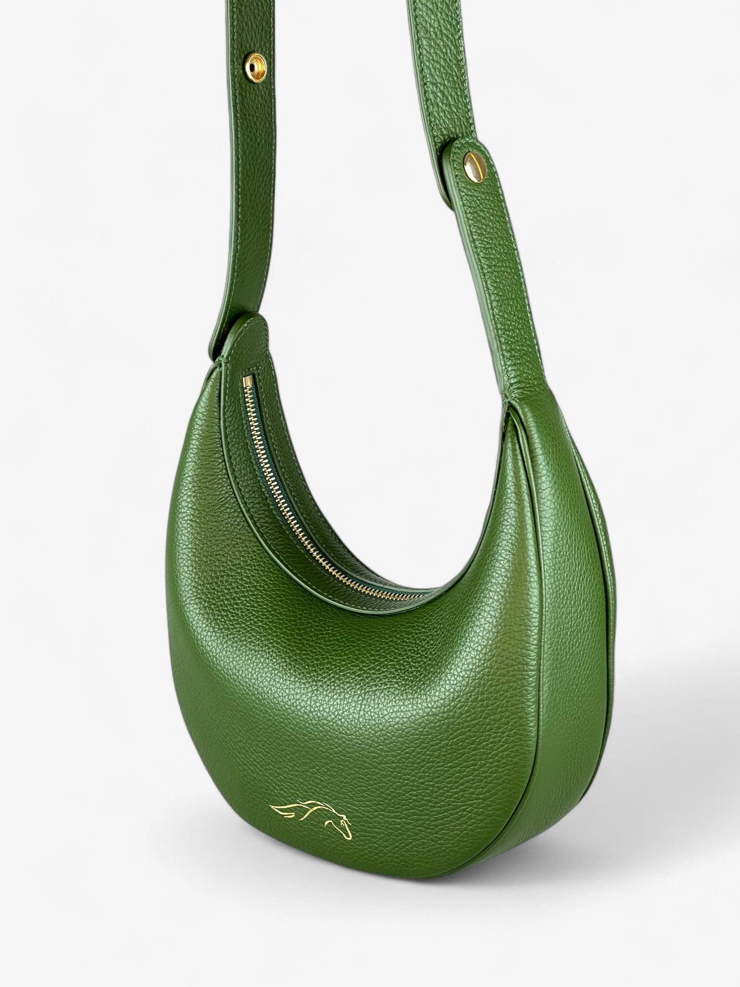 Paris M Green Bag