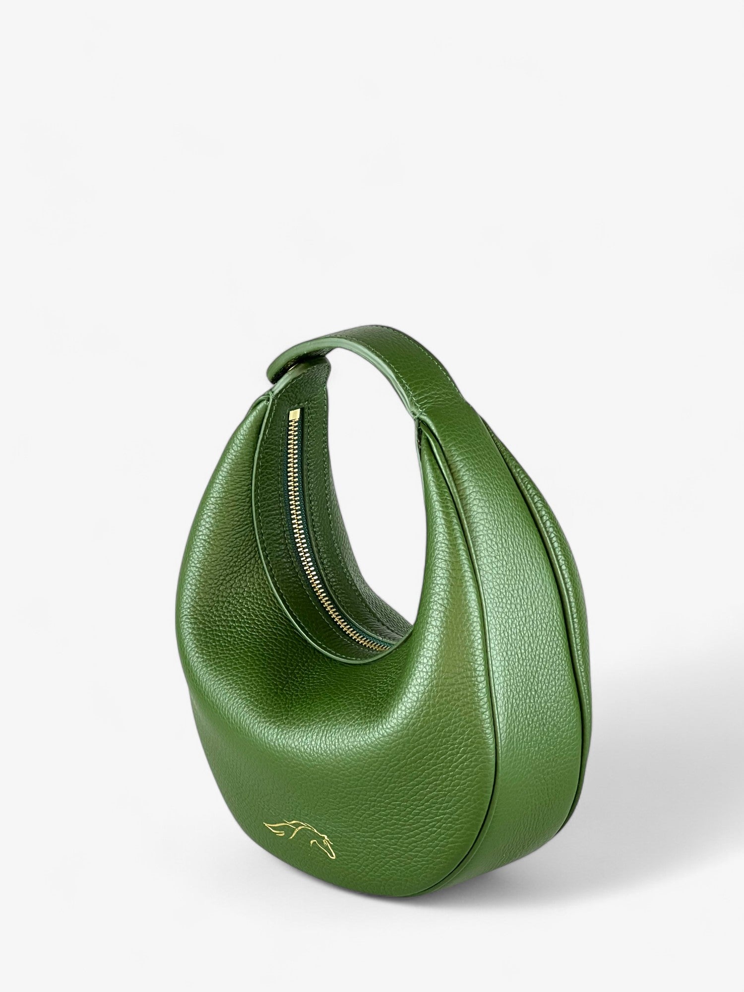 Paris M Green Bag