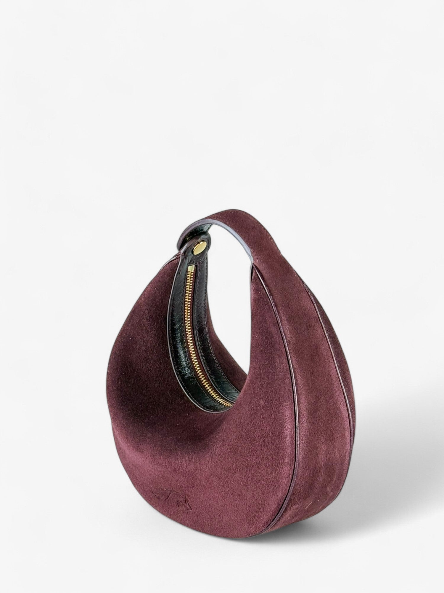 Paris M Velour Wine Bag