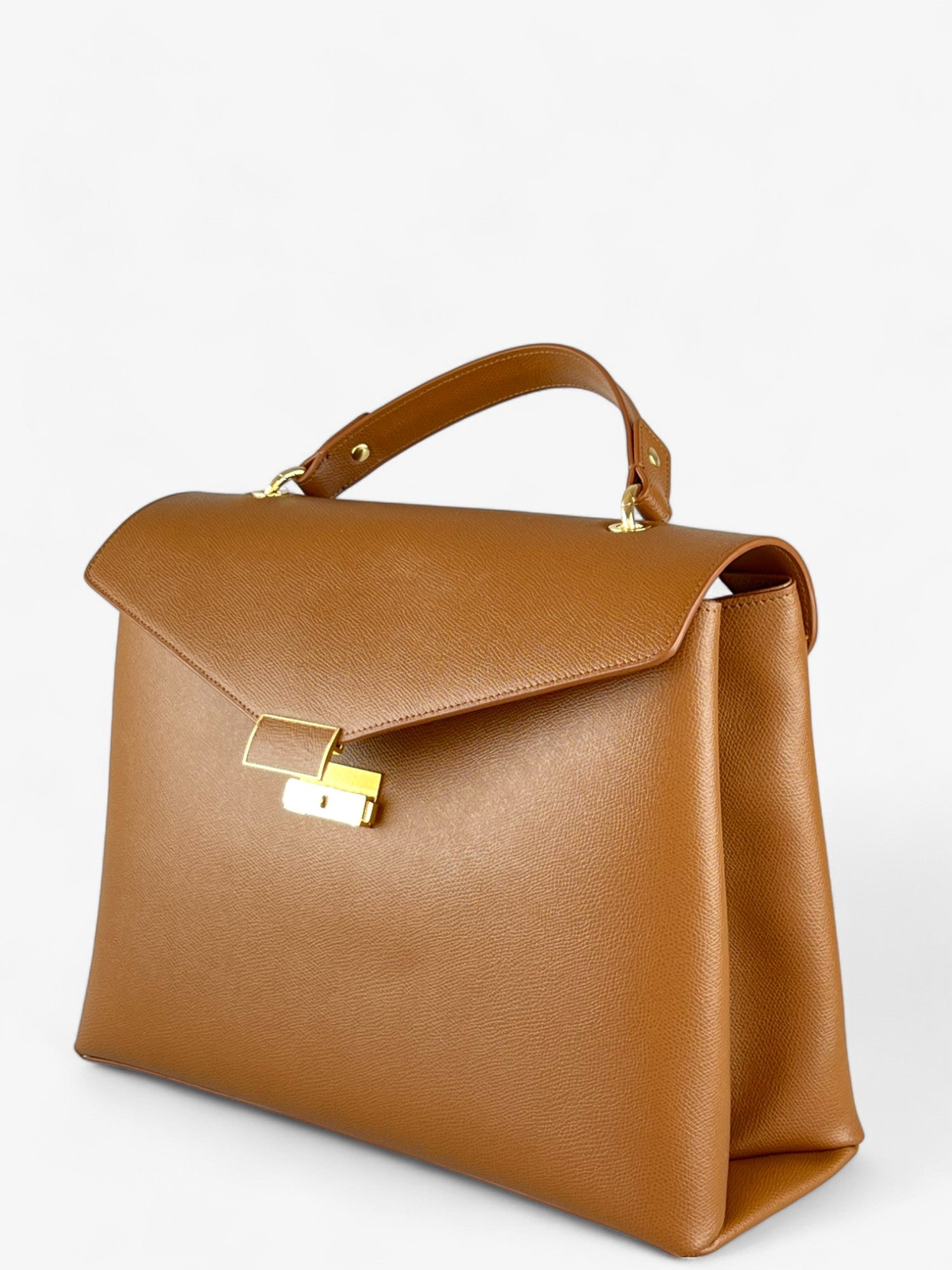 Borsa Alaia L Brown SS24