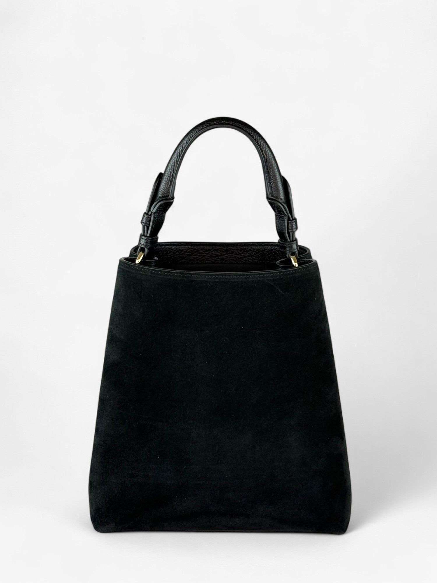 Borsa Alice M Black Velour