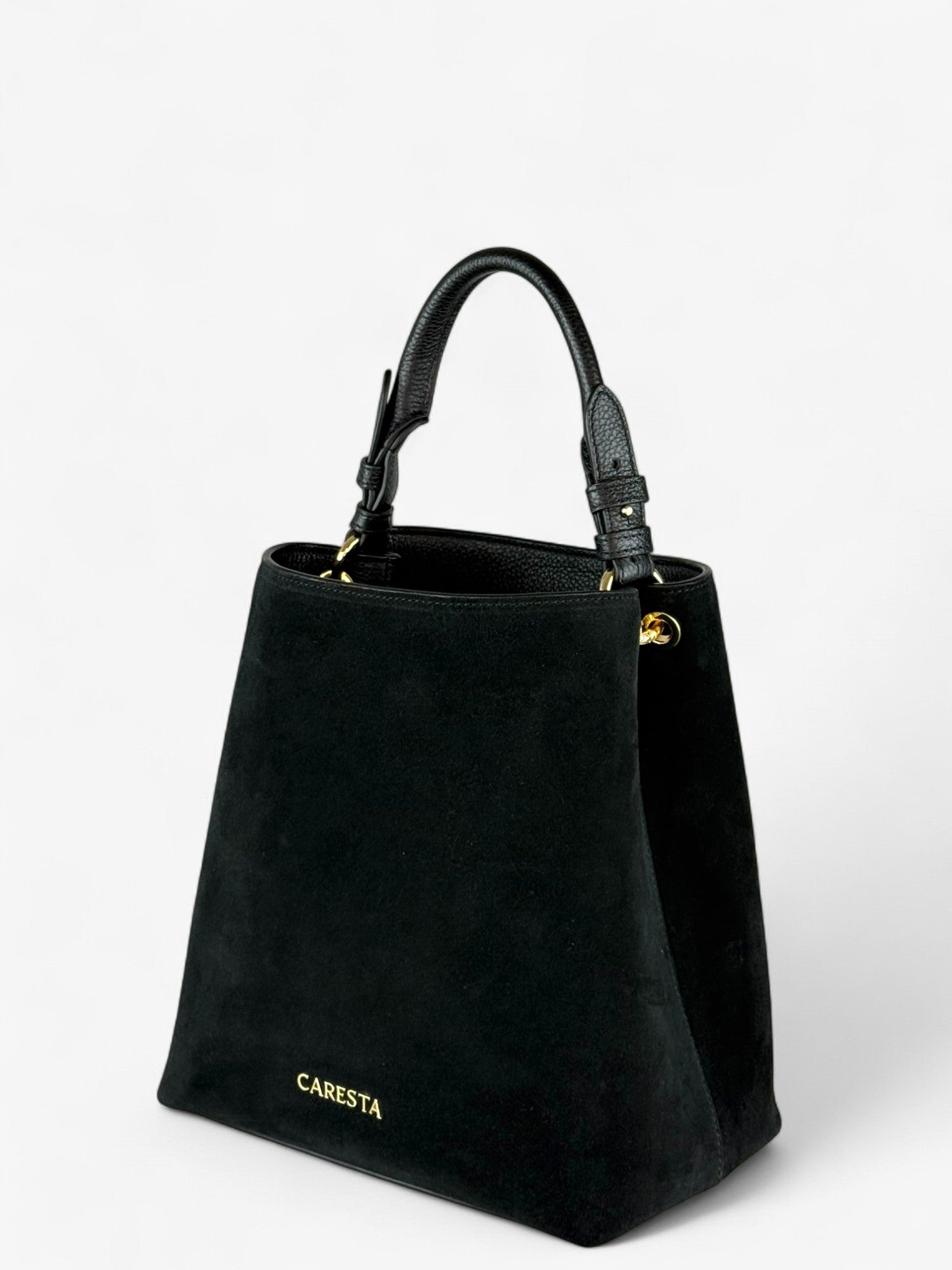 Borsa Alice M Black Velour