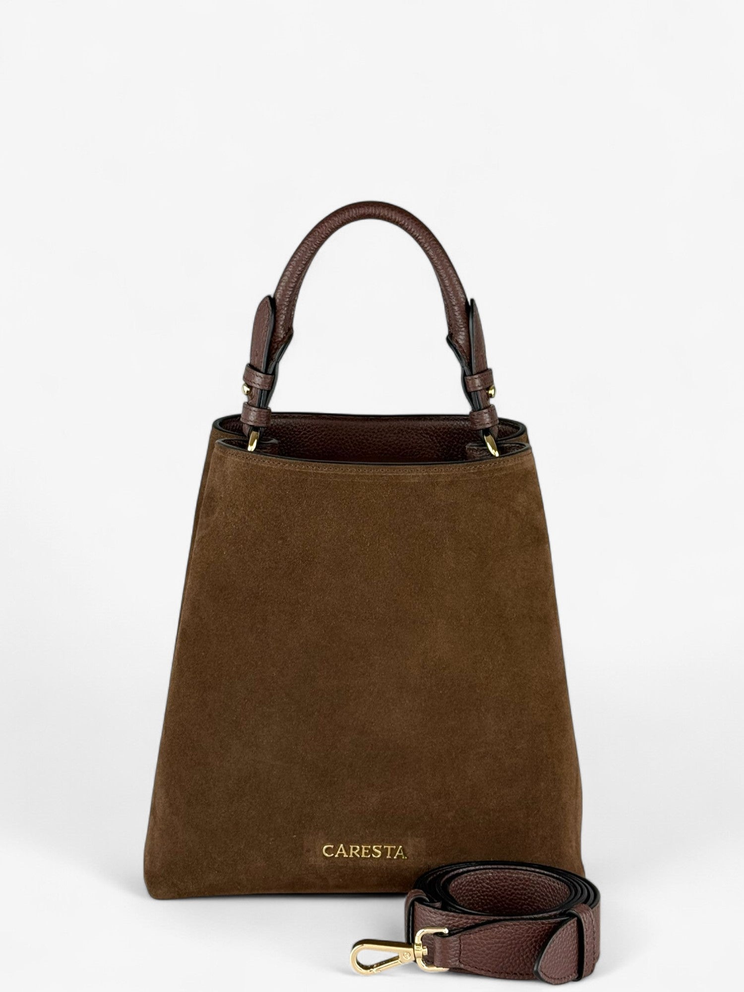 Borsa Alice M Ciocolate Velour