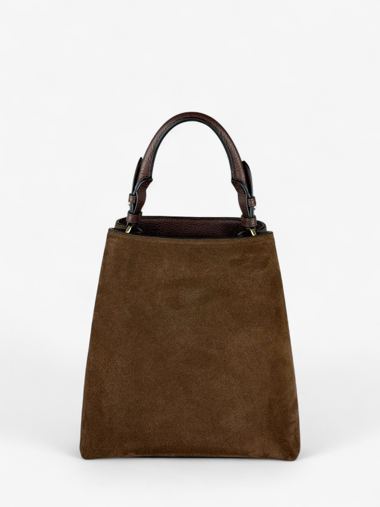 Borsa Alice M Ciocolate Velour