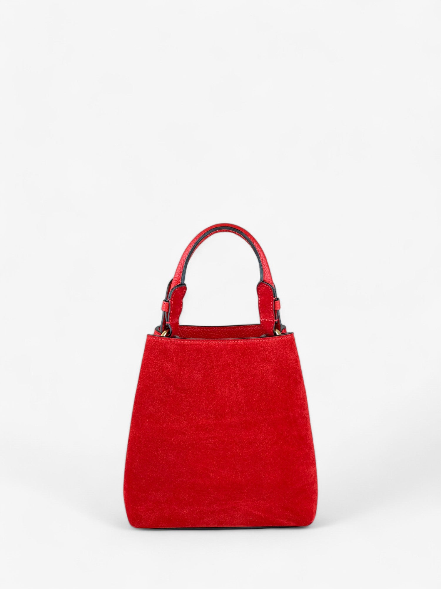 Borsa Alice S Red Velour