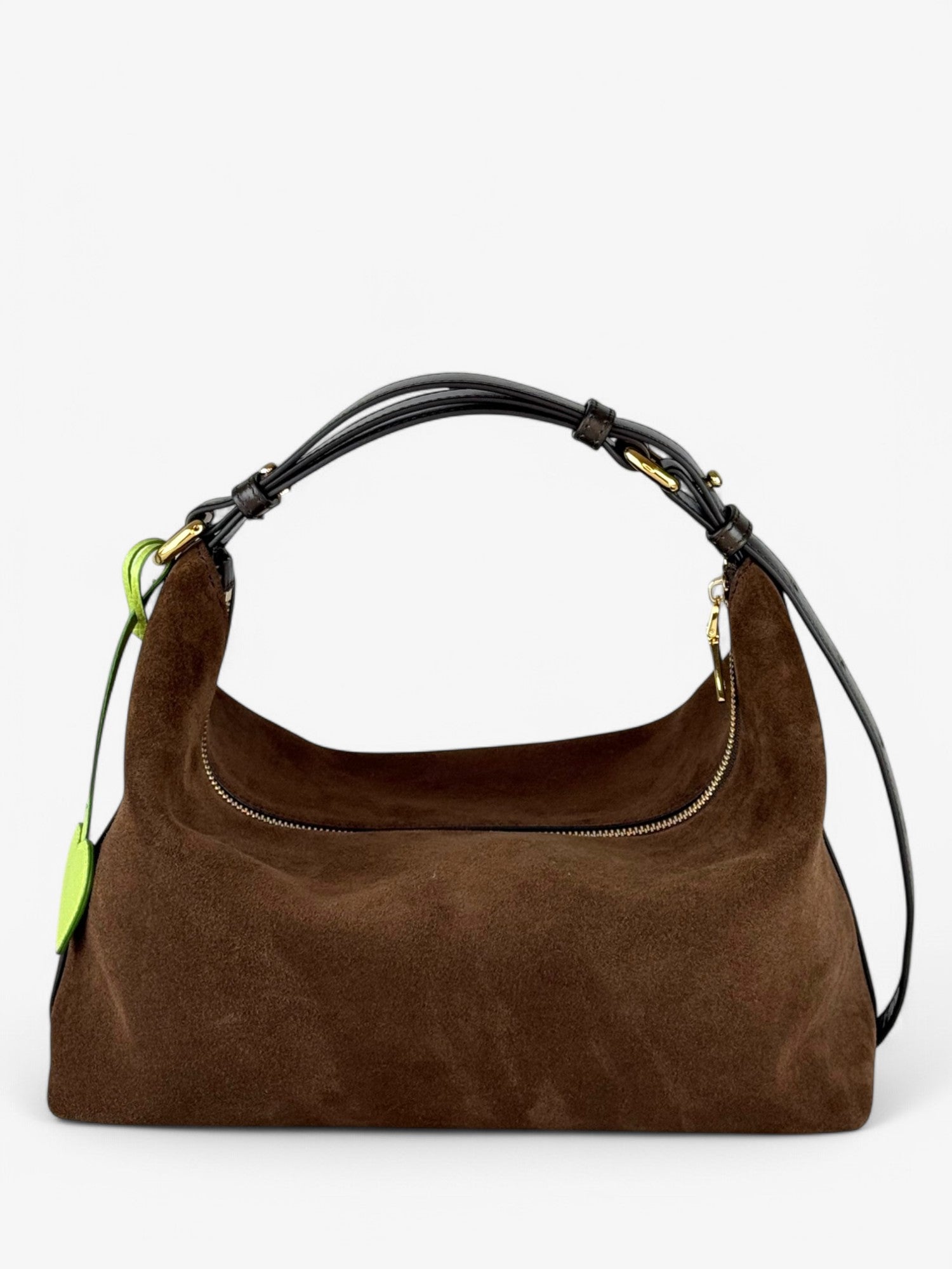 Borsa Chloe Velour Ciocolate