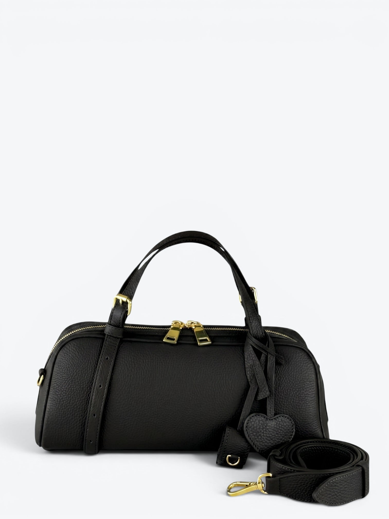 Geantă Jaqueline Baguette Black