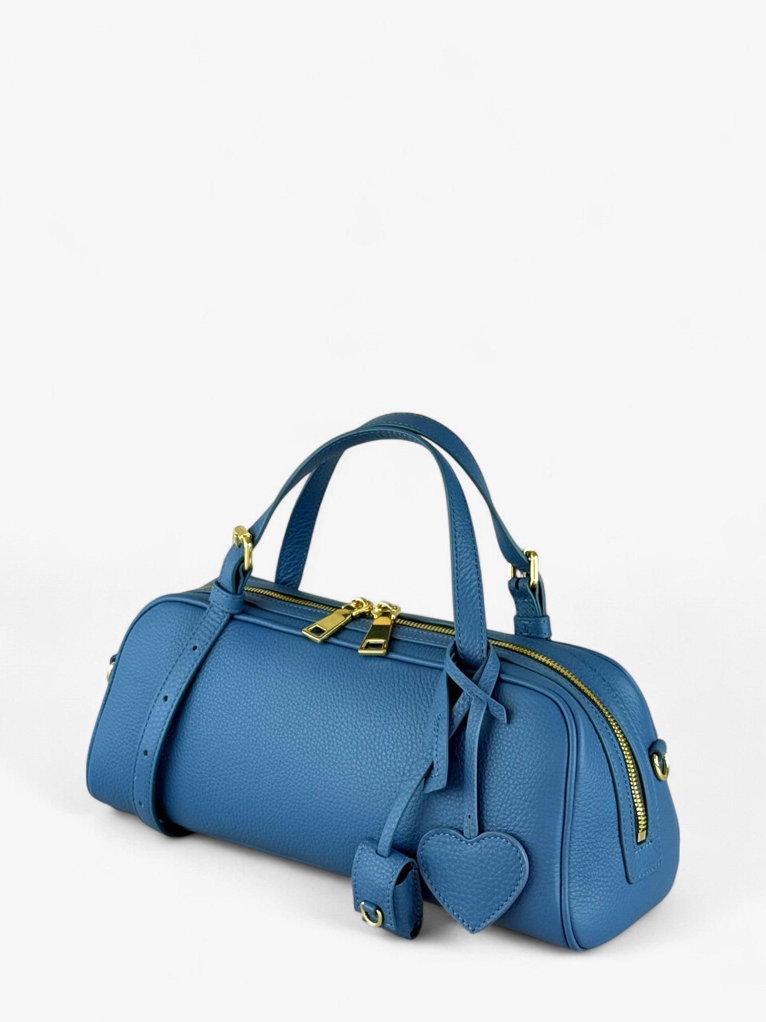 Geantă Jaqueline Baguette Blue Jeans