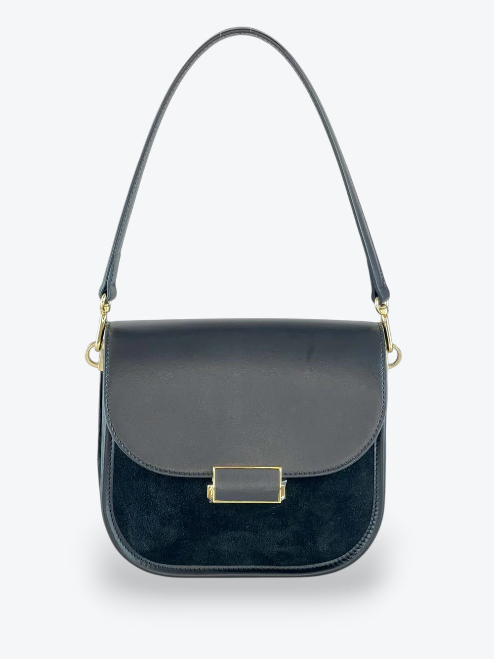 Geantă Gia Velour Black