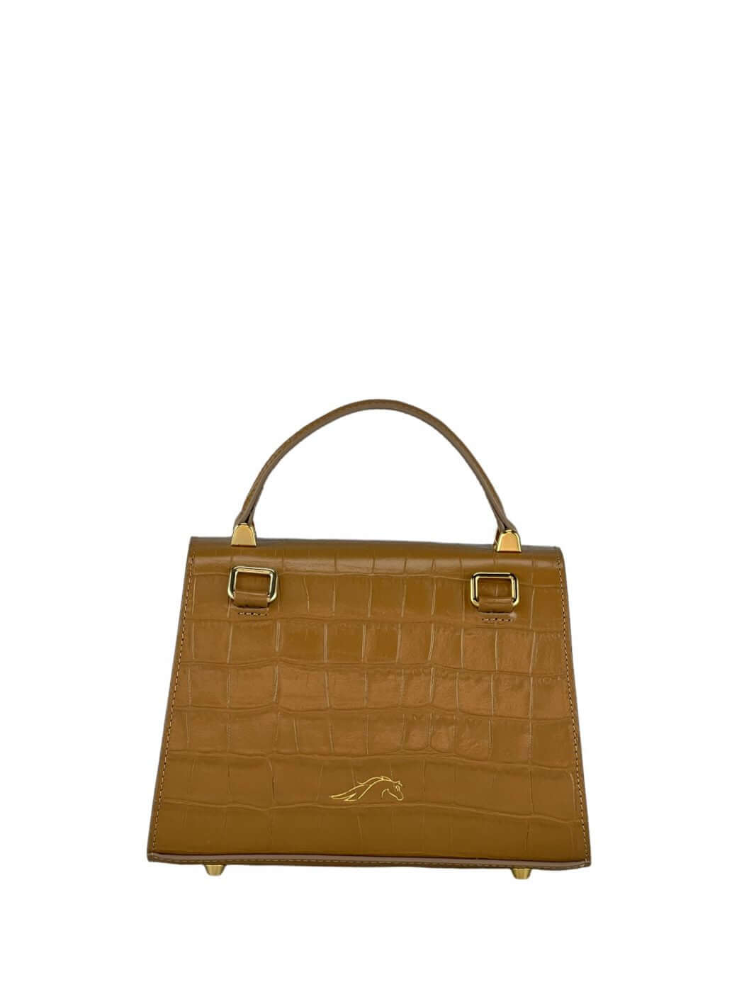 Geantă Gloria S Croco Coniac SS24 Materiale Exterior: Piele de vițel cu imprimeu croco Interior: Căptușeală din material textil Mâner și Curea Mâner: Fix, nedetașabil Curea: 1 curea de umar, detașabilă 1 curea lungă, reglabilă (lățime de 3 cm) cu o lungim