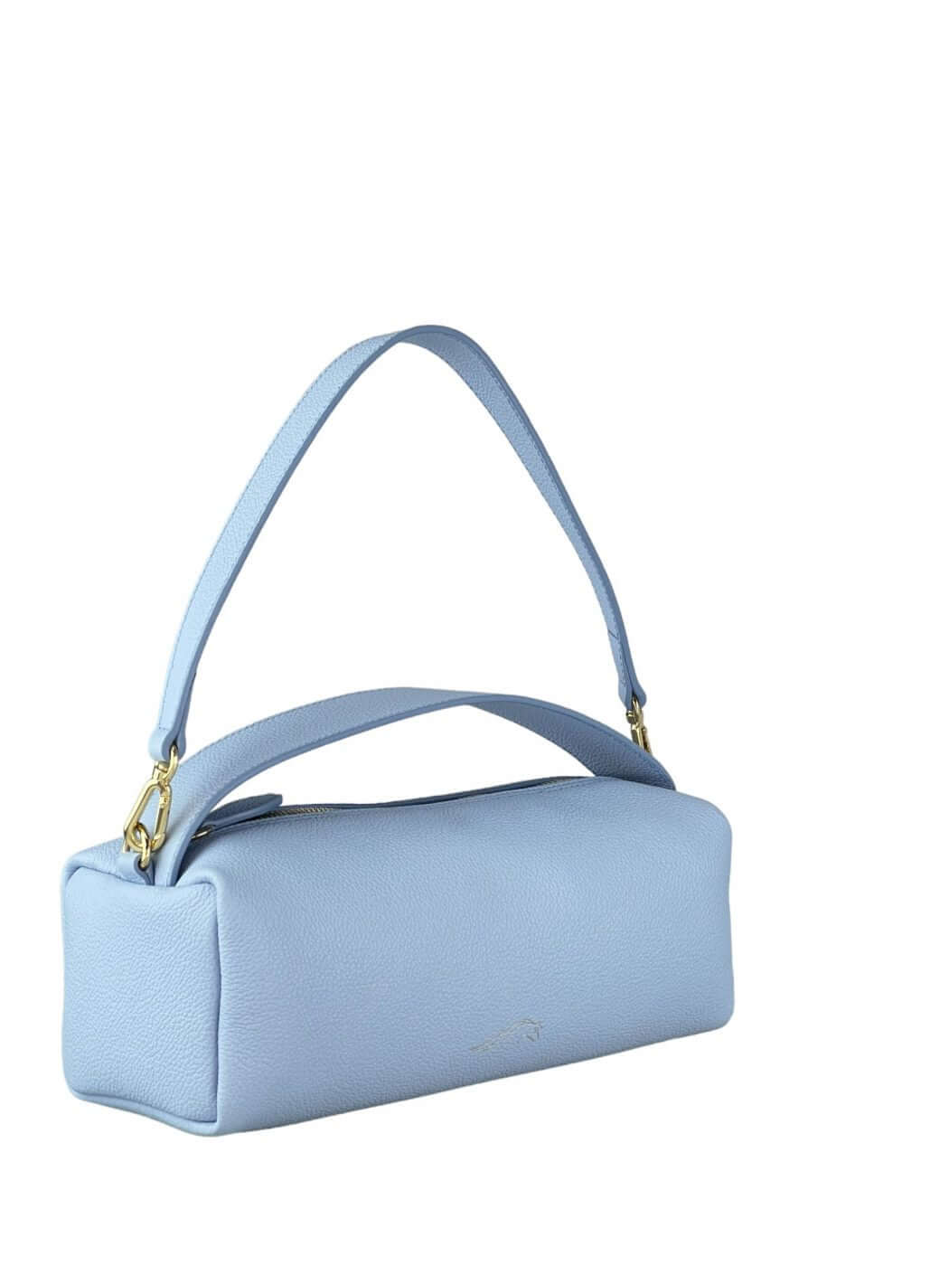 Geantă Luna M Baby Blue SS24 Material exteriorPiele de vițel Material interiorCăptușeală din material textil ManerManer nereglabil/tracollă scurtă detașabilă (46 cm). CompartimentCompartiment unic, cu un buzunar intern. Închiderea este realizată cu fermoa