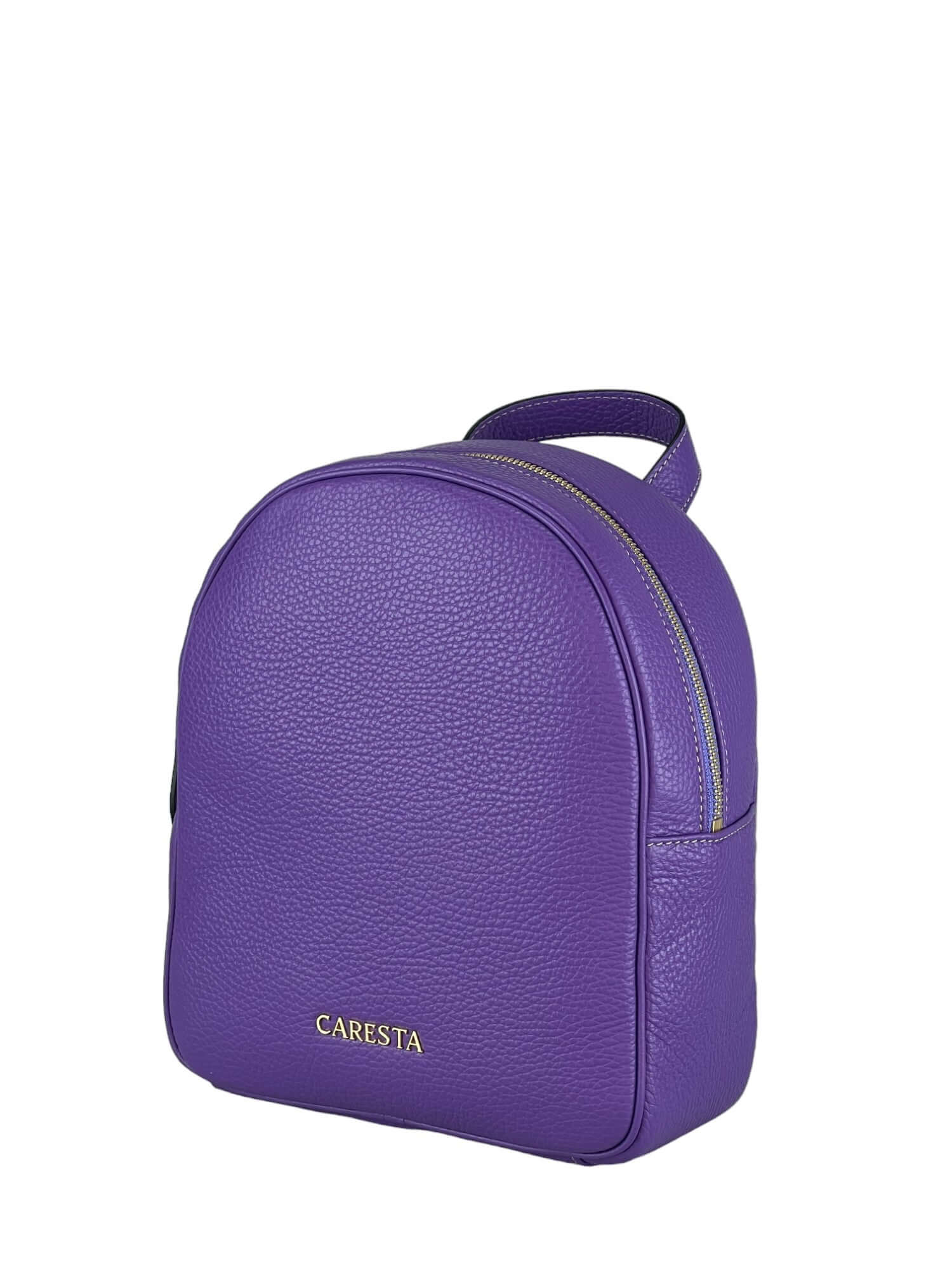 Rucsac Cris S Purple FW24 Material exteriorPiele de vițel Material interiorCăptușeală din material textil. ManerDin piele de vițel, nereglabil/curele reglabile în lungime de la 50-70 cm. CompartimentCompartiment unic, cu două buzunare interne din piele și