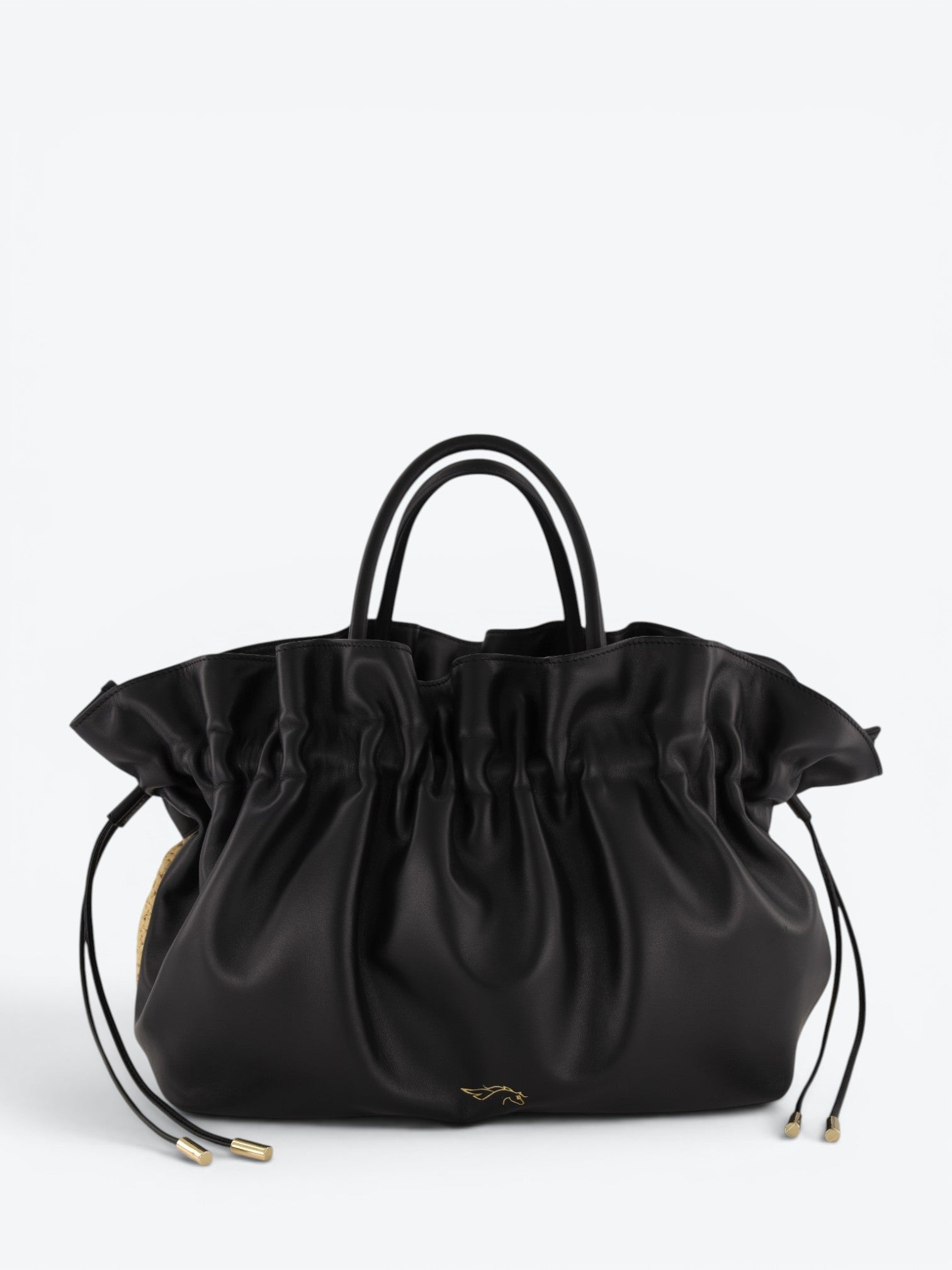 Noor L Black Rafier Bag