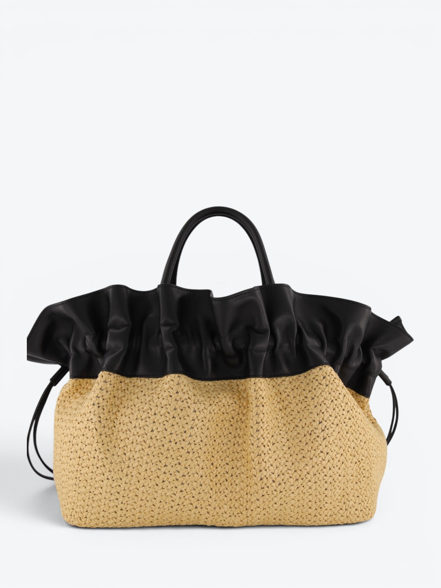 Noor L Black Rafier Bag