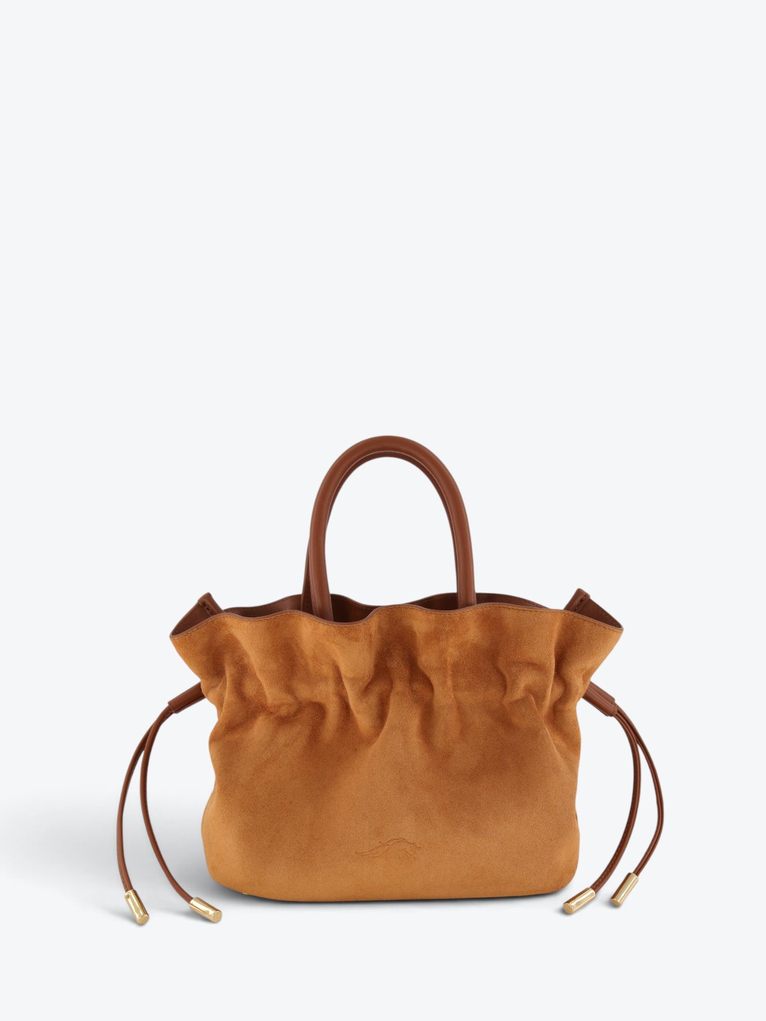 Noor XS Velour Cognac Bag
