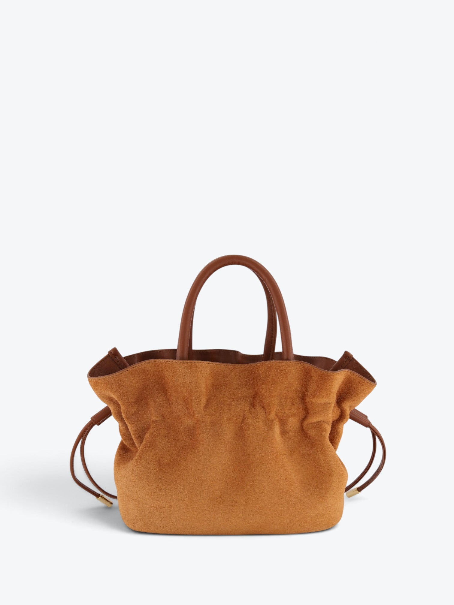 Noor XS Velour Cognac Bag