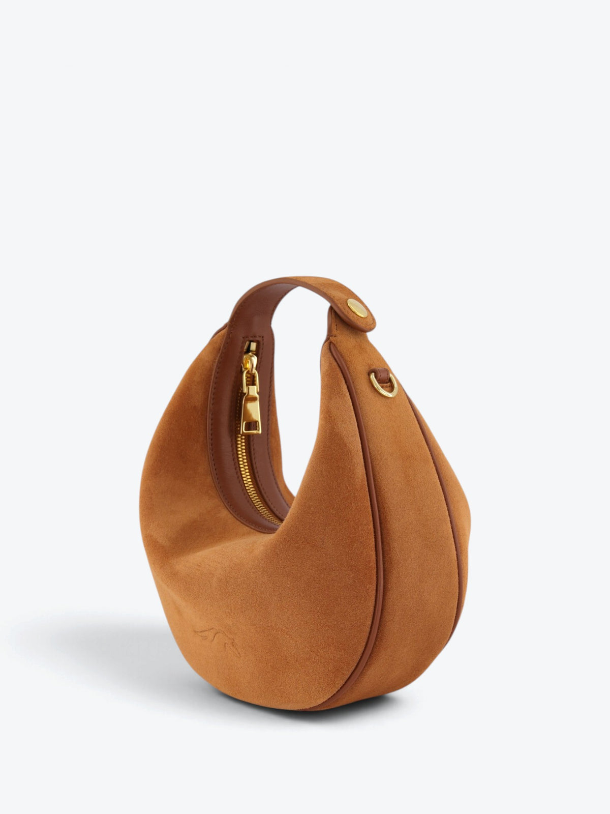 Borsa Paris M Velour Cognac