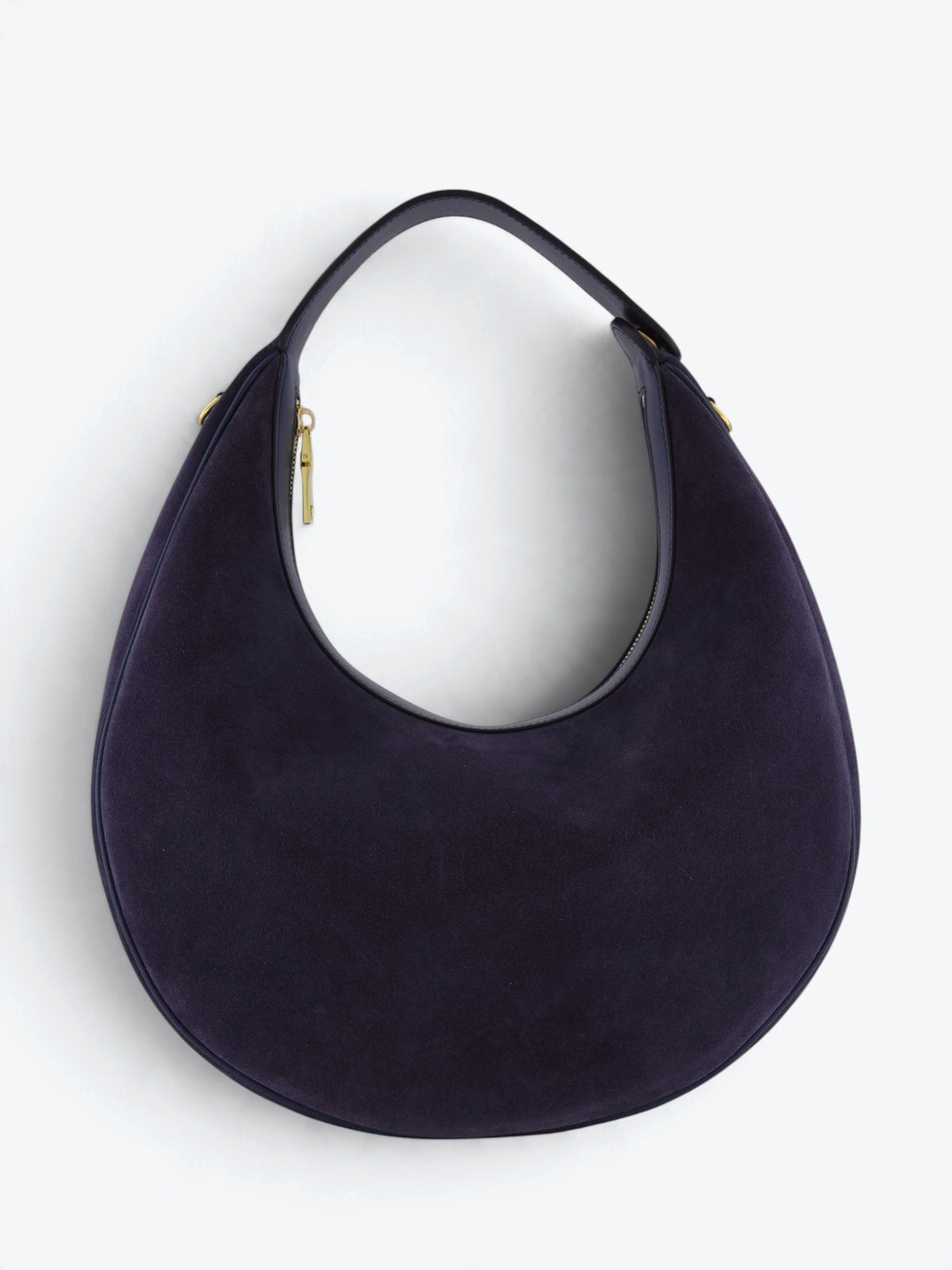 Geantă Paris L Bleumarin Velour